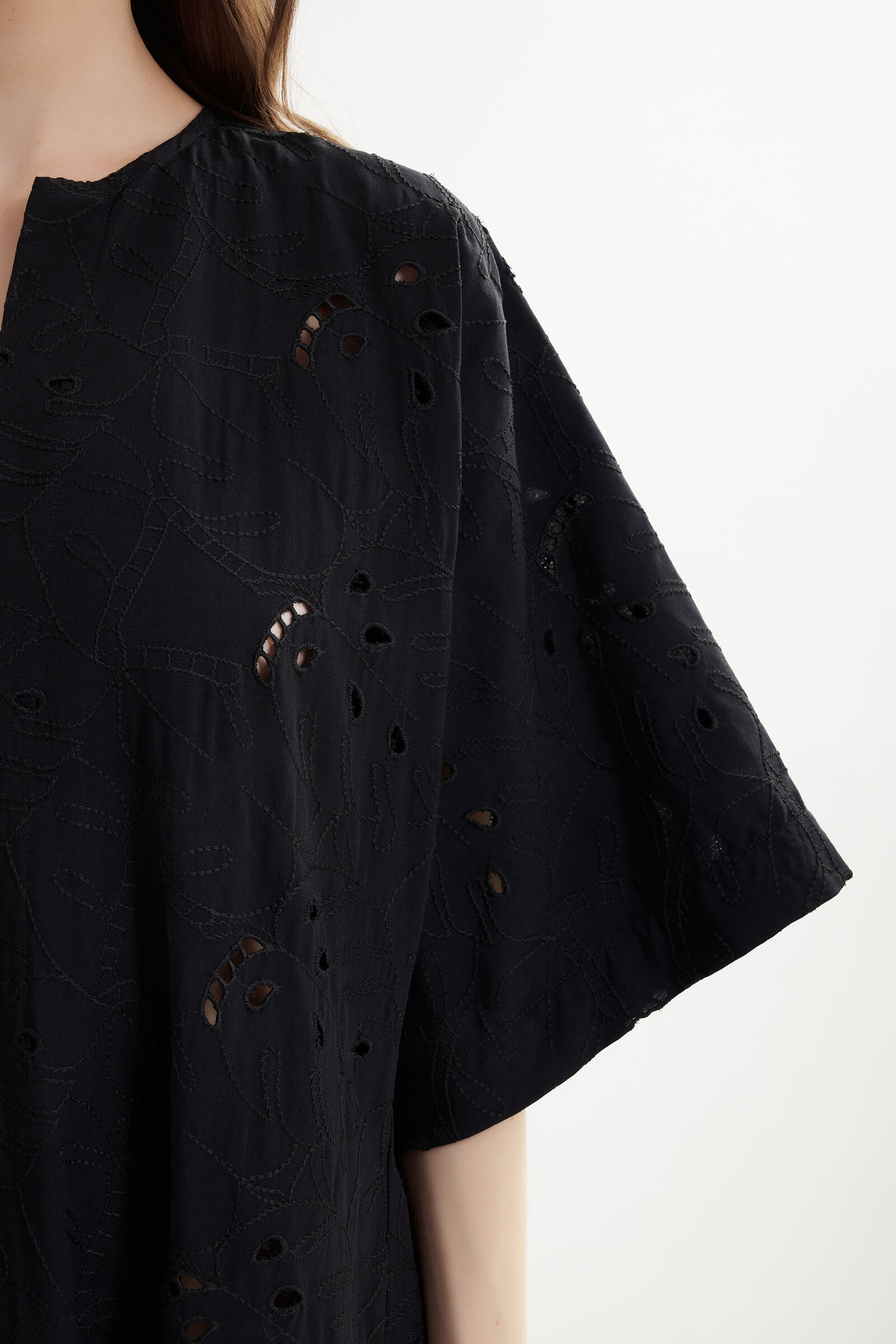 Платье свободного кроя с добавлением хлопка Shan 