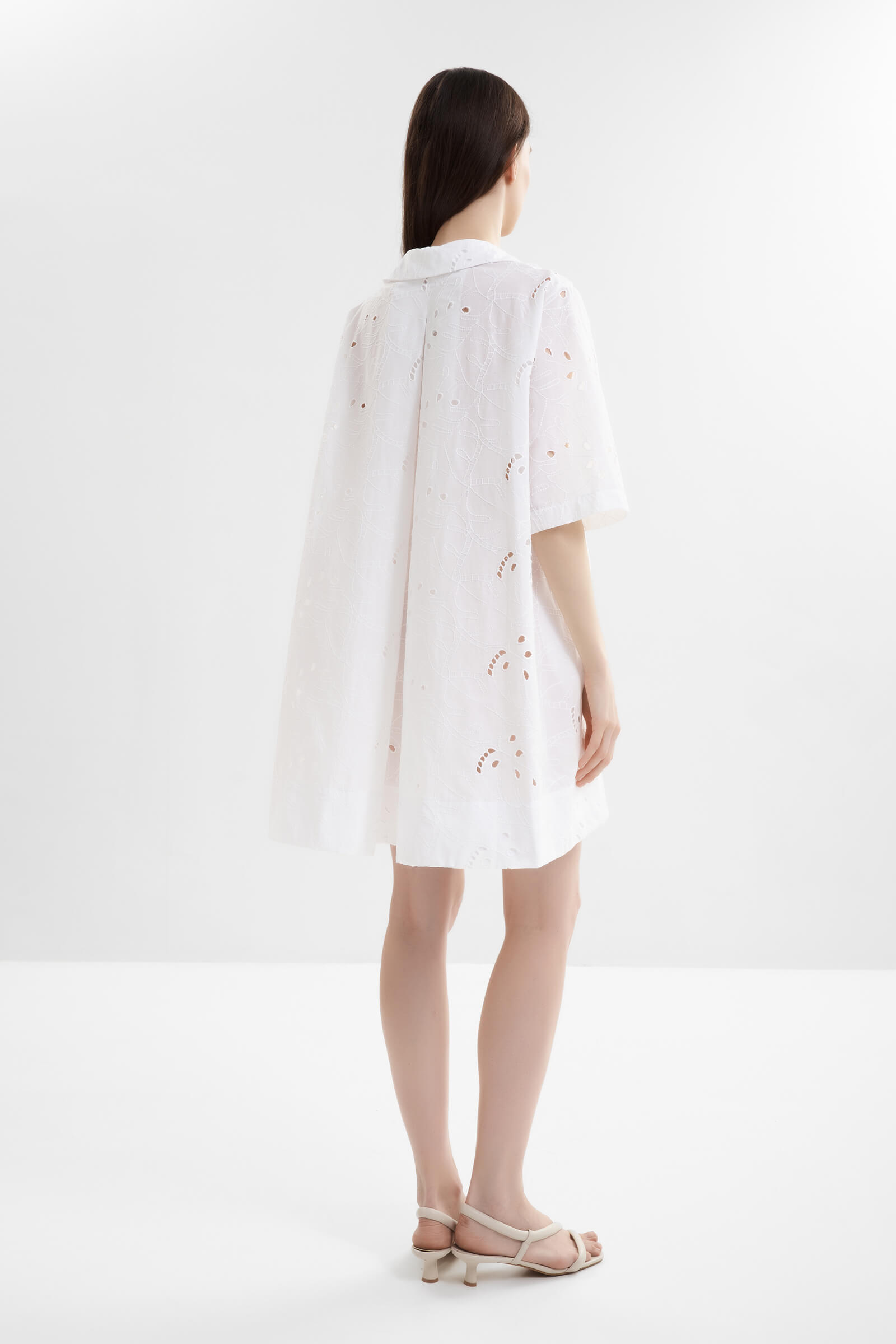 Короткое платье свободного кроя Shan 