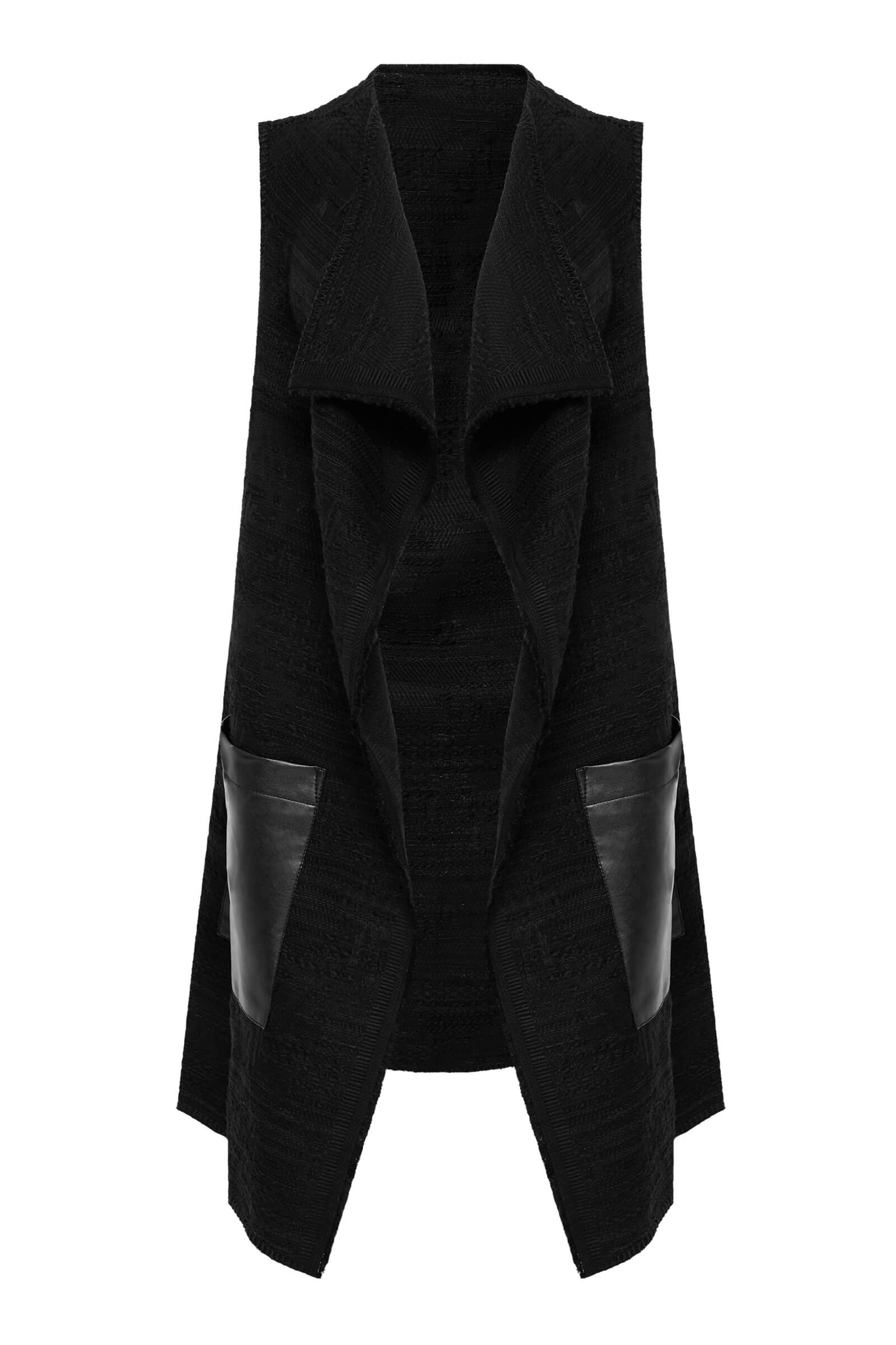 Асимметричный жилет на запах Shan 