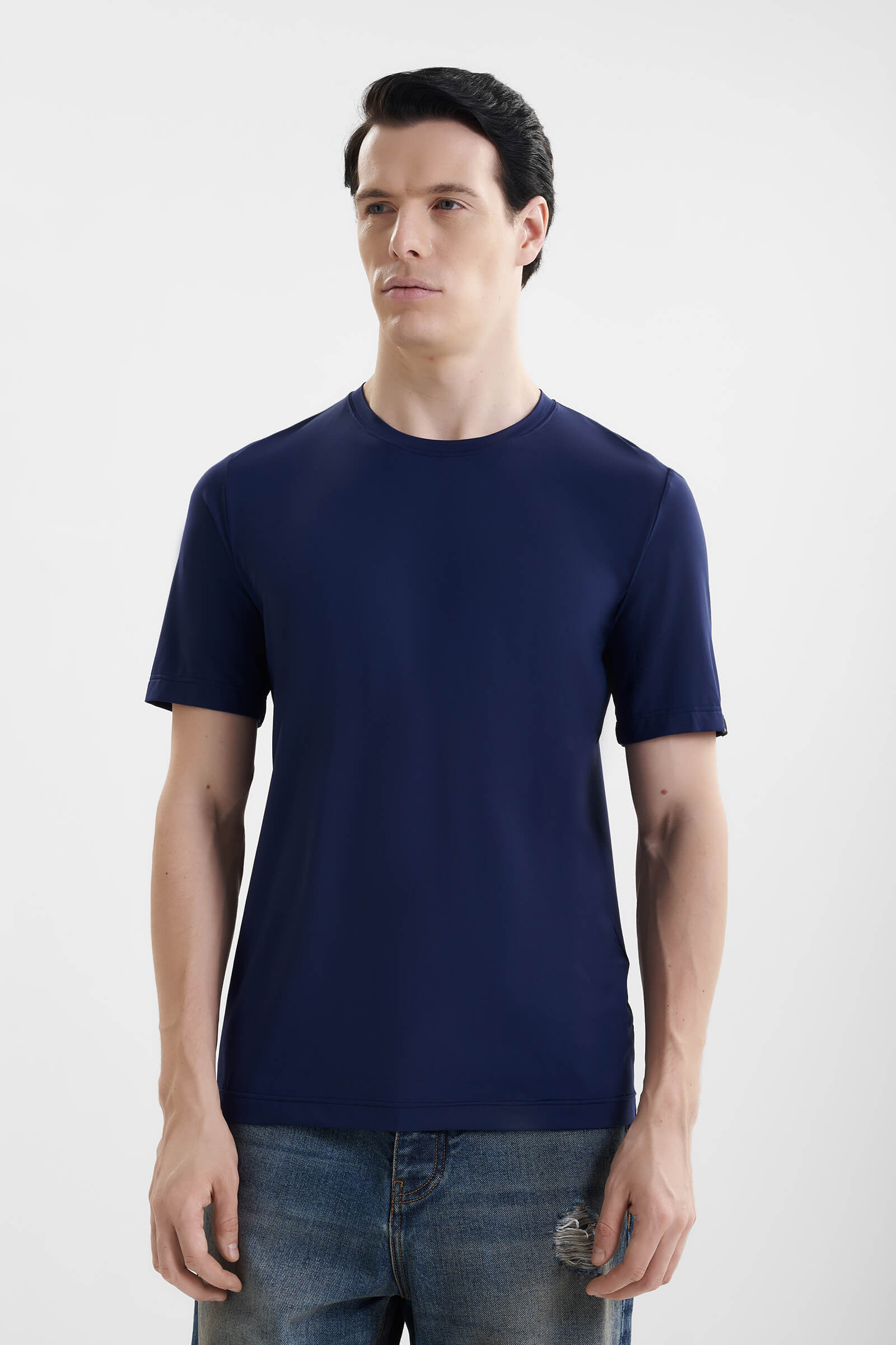 Базовая футболка с круглым вырезом Shan 