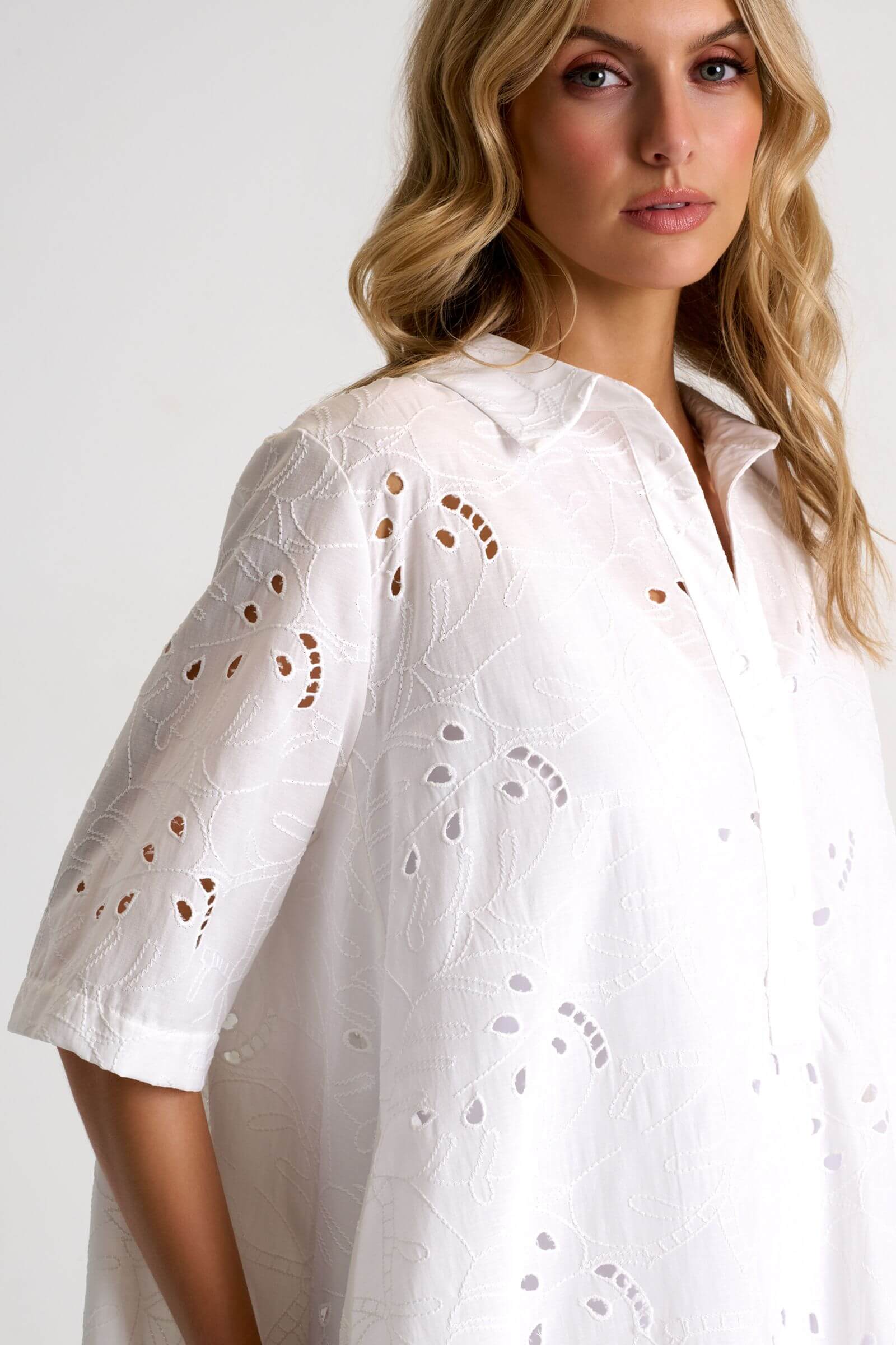 Короткое платье свободного кроя Shan 