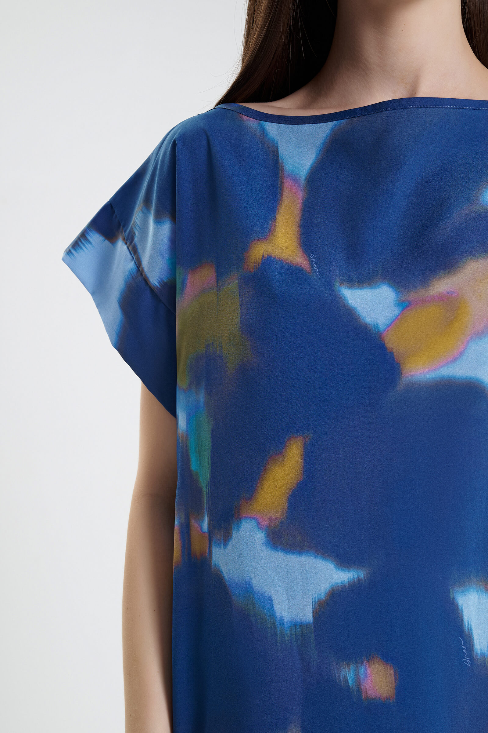 Платье с вырезом-лодочкой Shan 