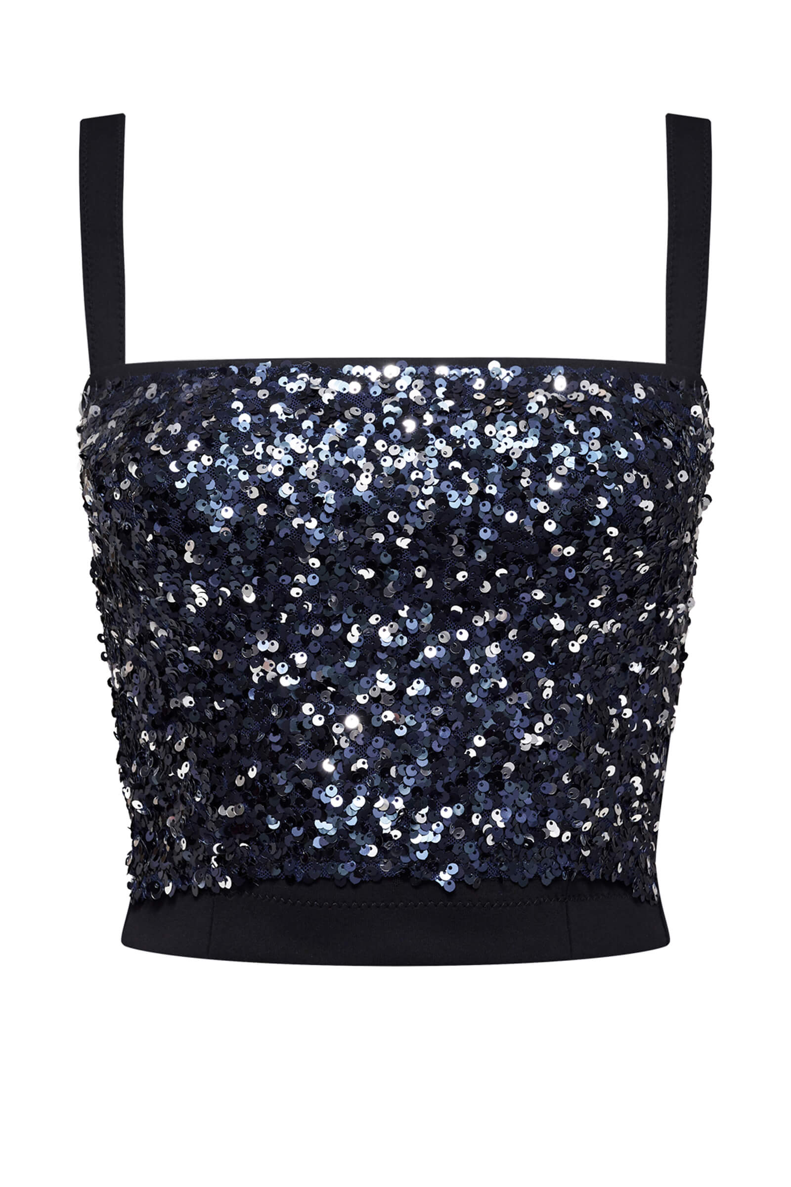 Укороченный топ с пайетками Shan 