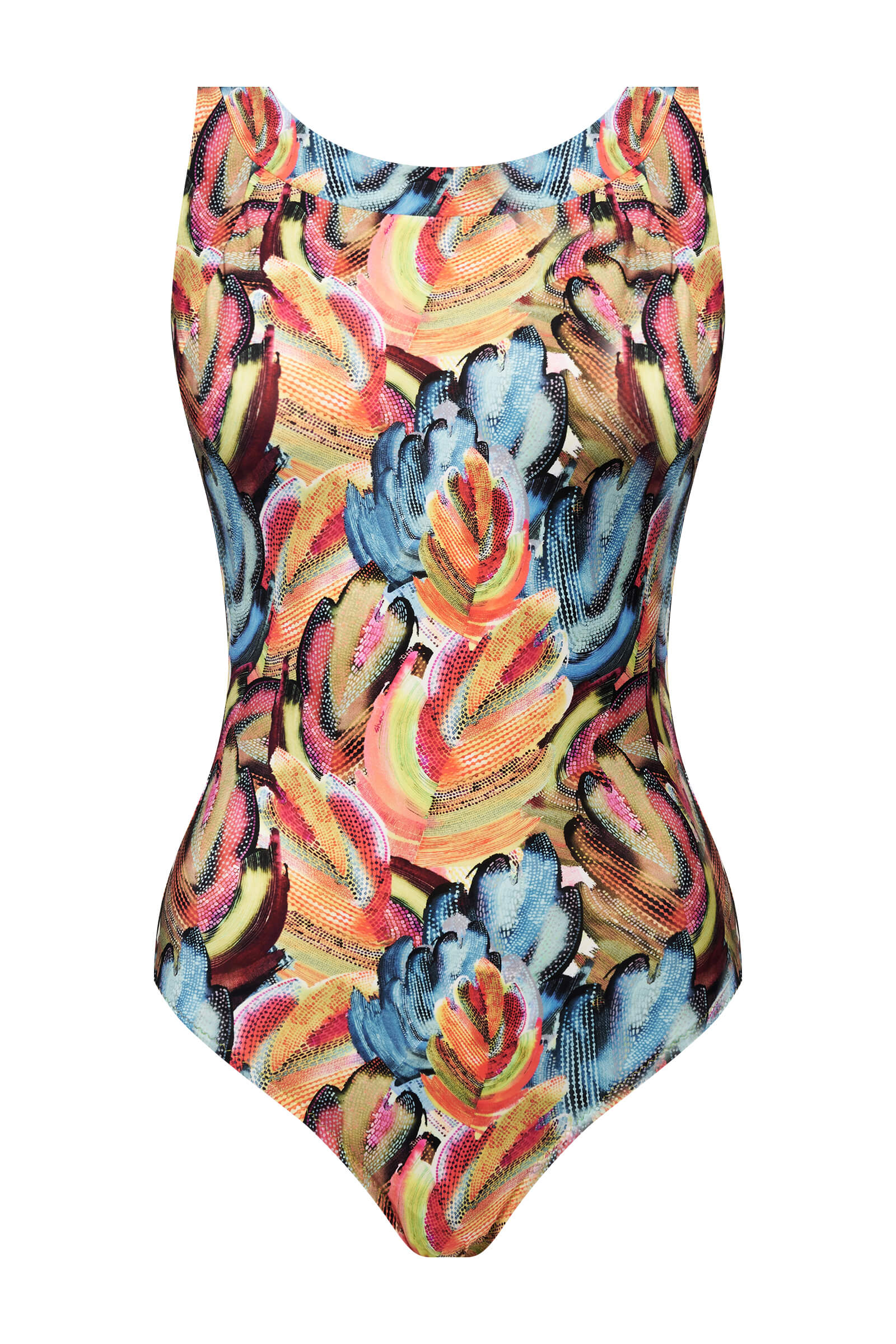 Слитный купальник с открытой спиной Shan 