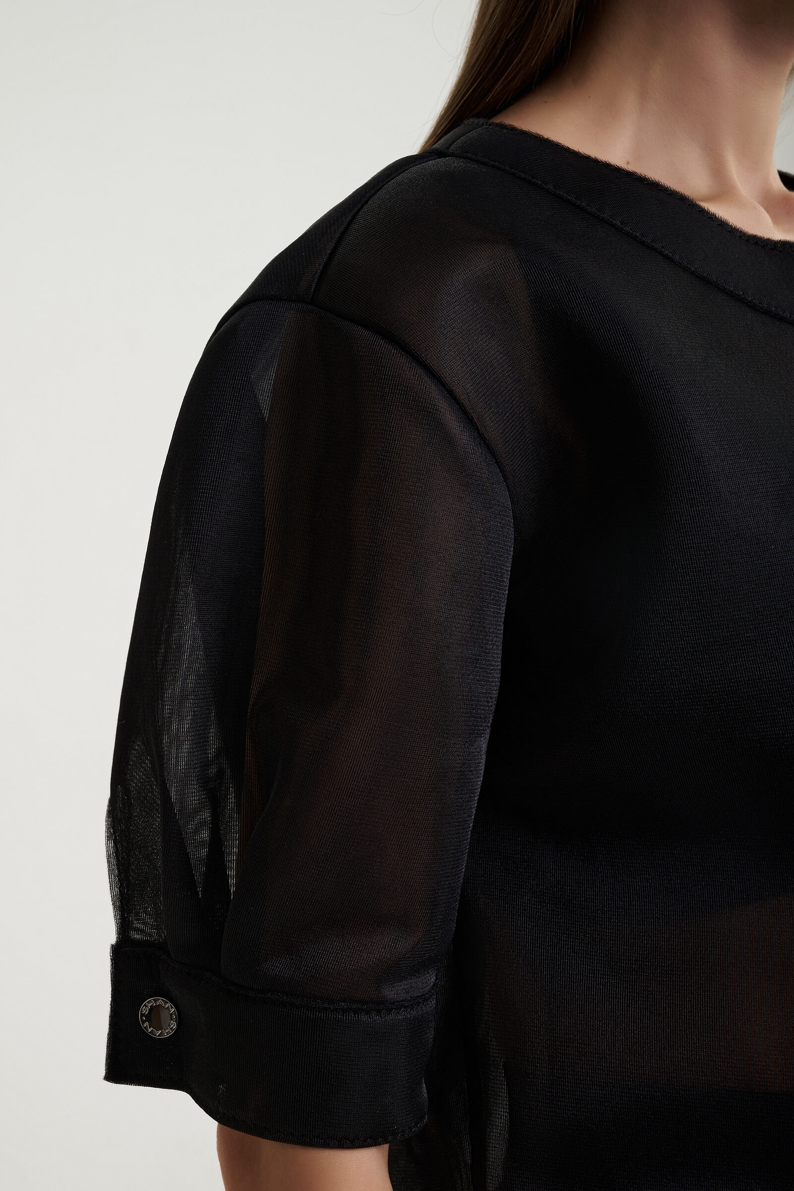 Полупрозрачная блузка Shan 