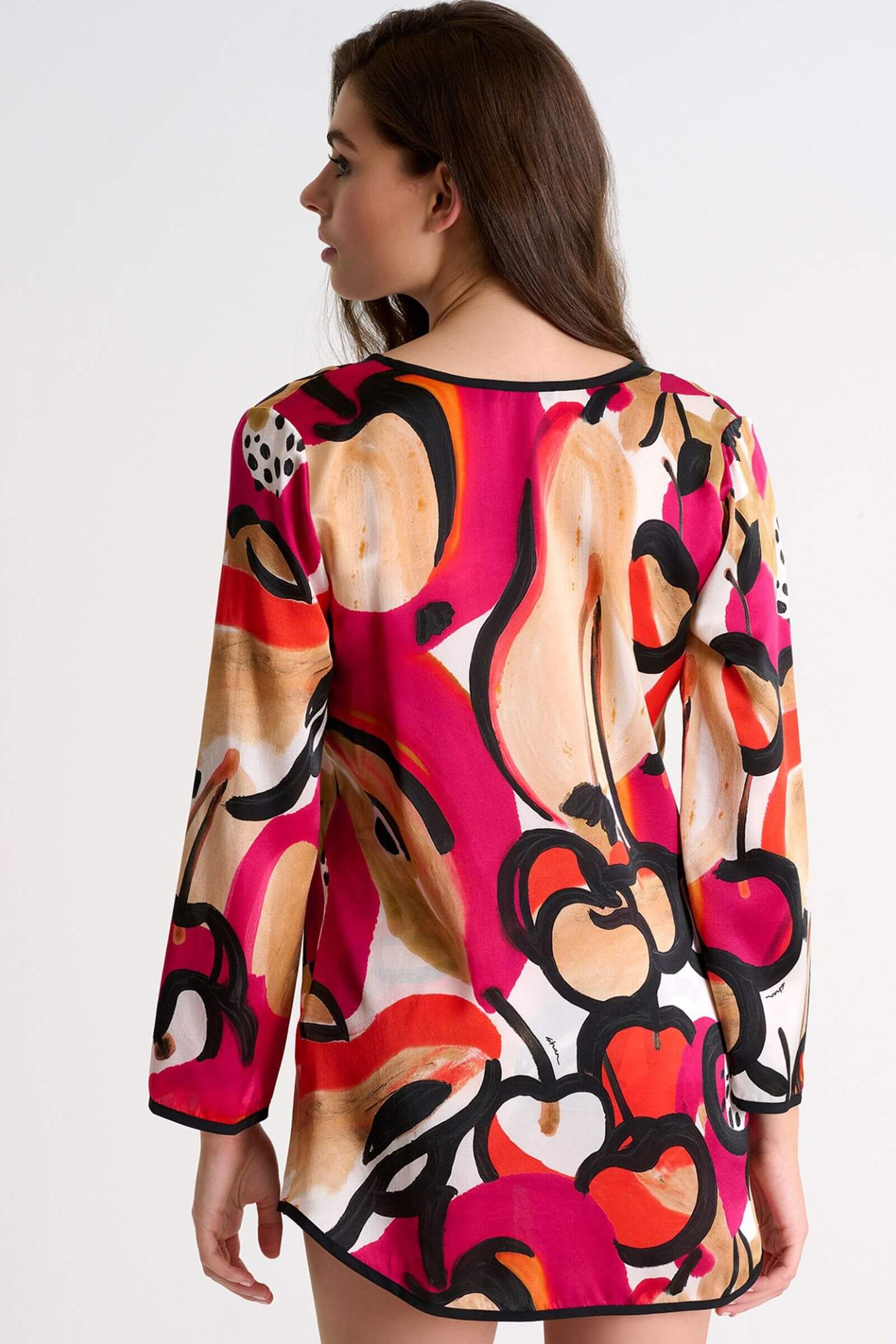 Блузка с V-образным вырезом Shan 