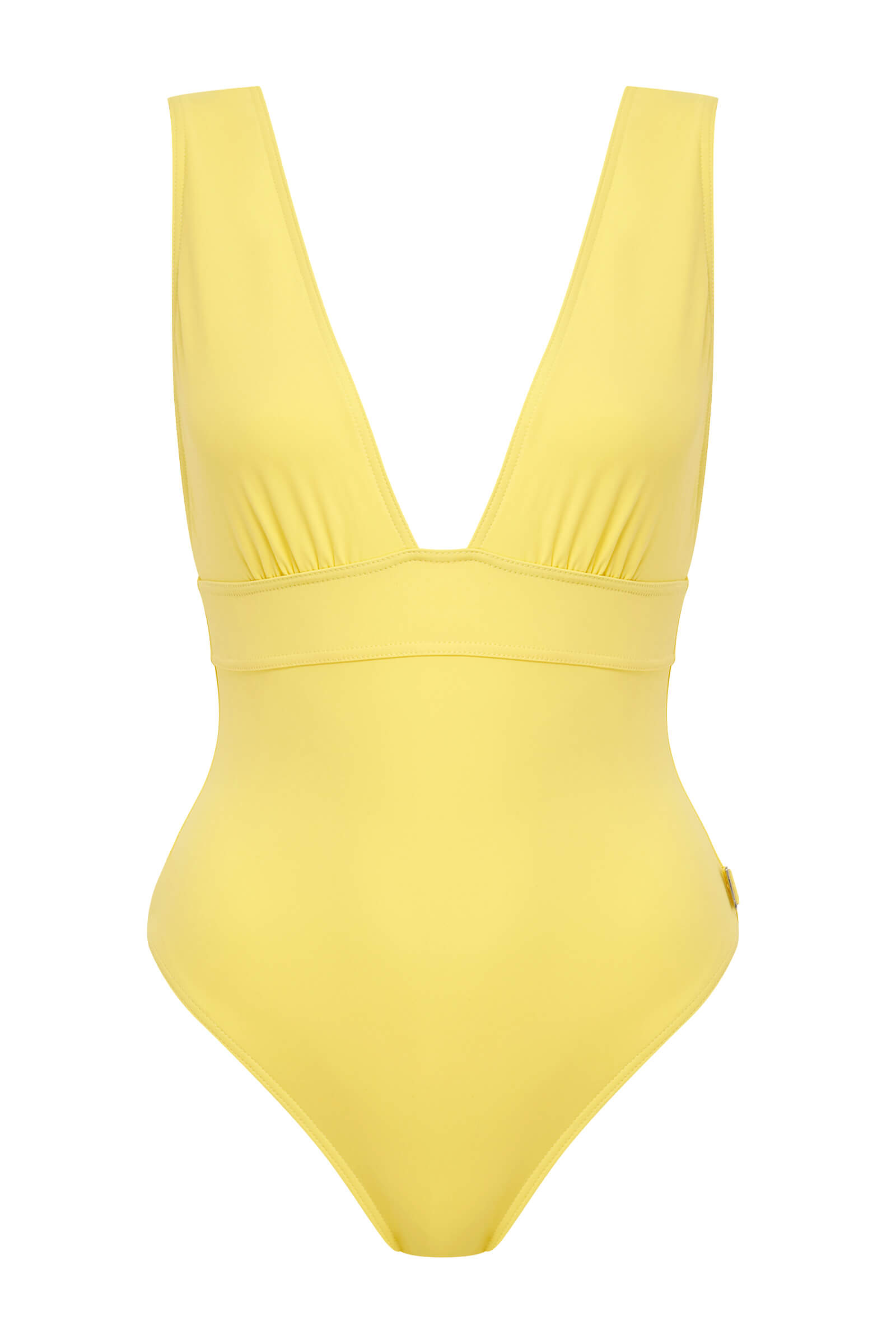 Слитный купальник с глубоким вырезом Shan 