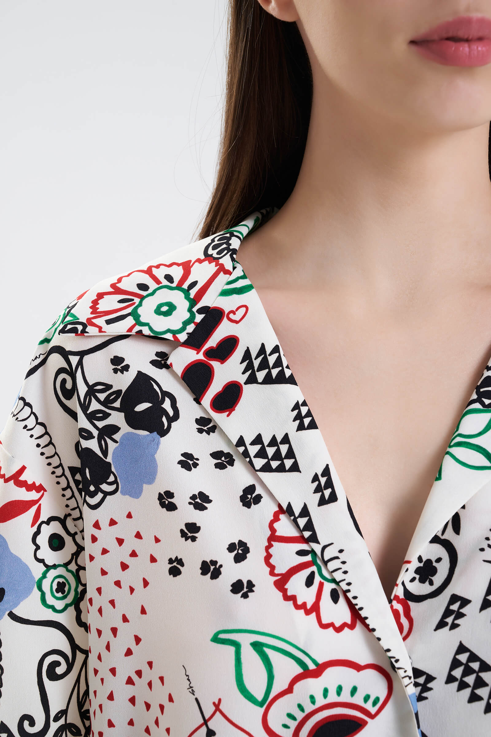 Легкая рубашка с рукавом до локтя Shan 