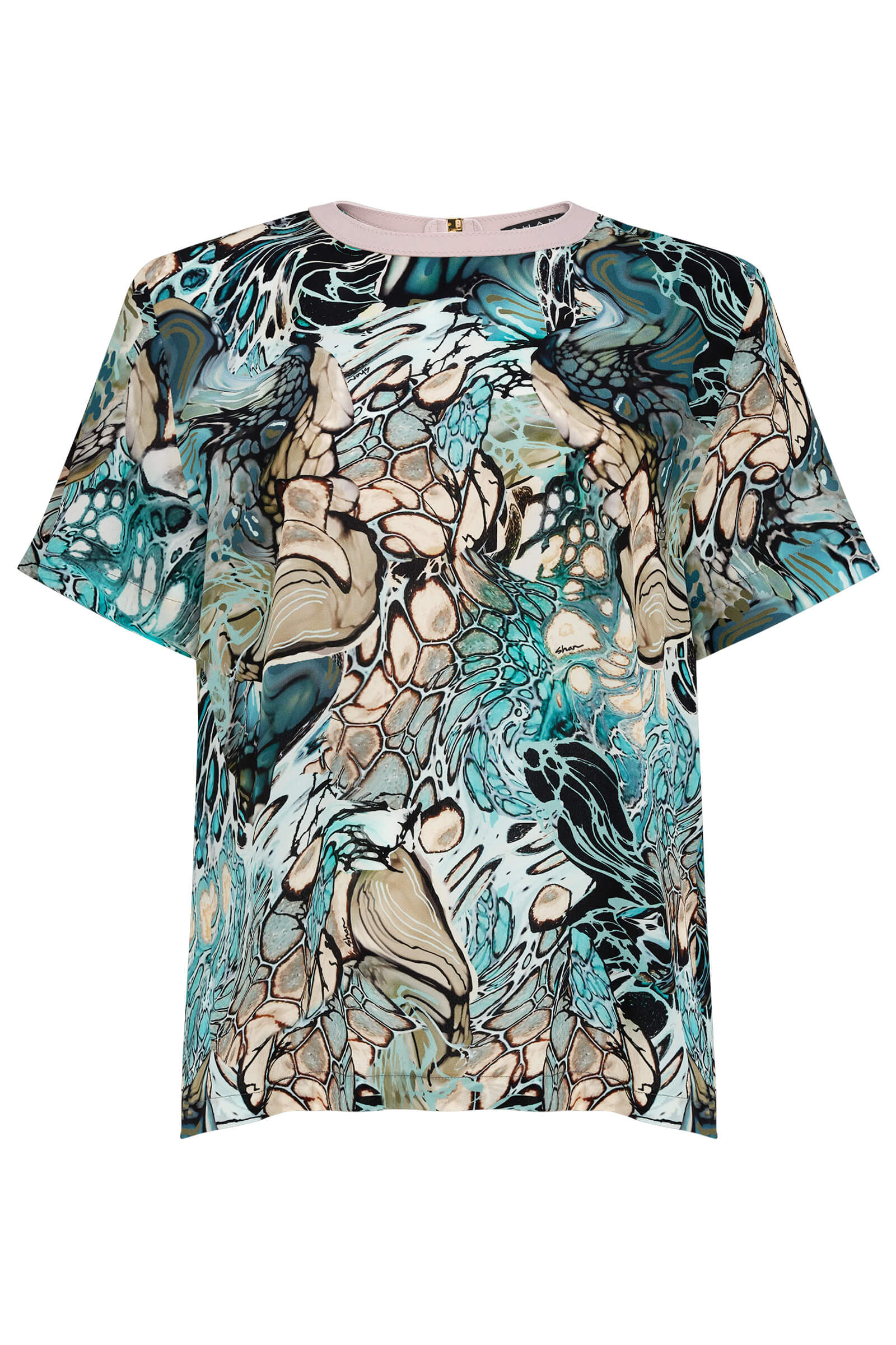 Шелковая блузка Shan 