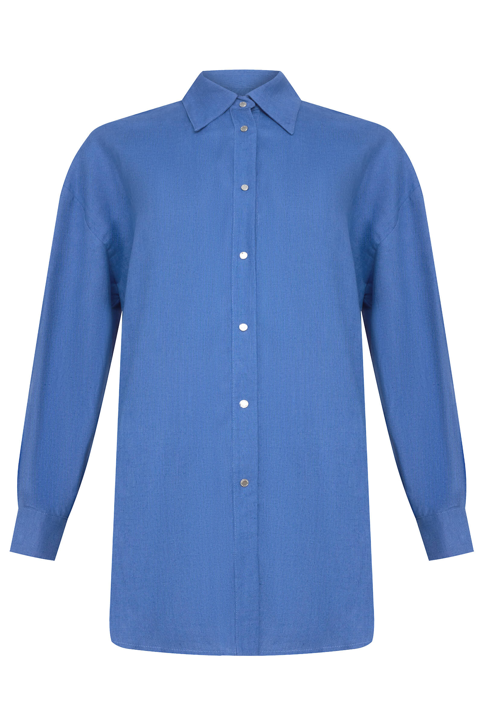 Рубашка с длинным рукавом из 100% льна Shan 