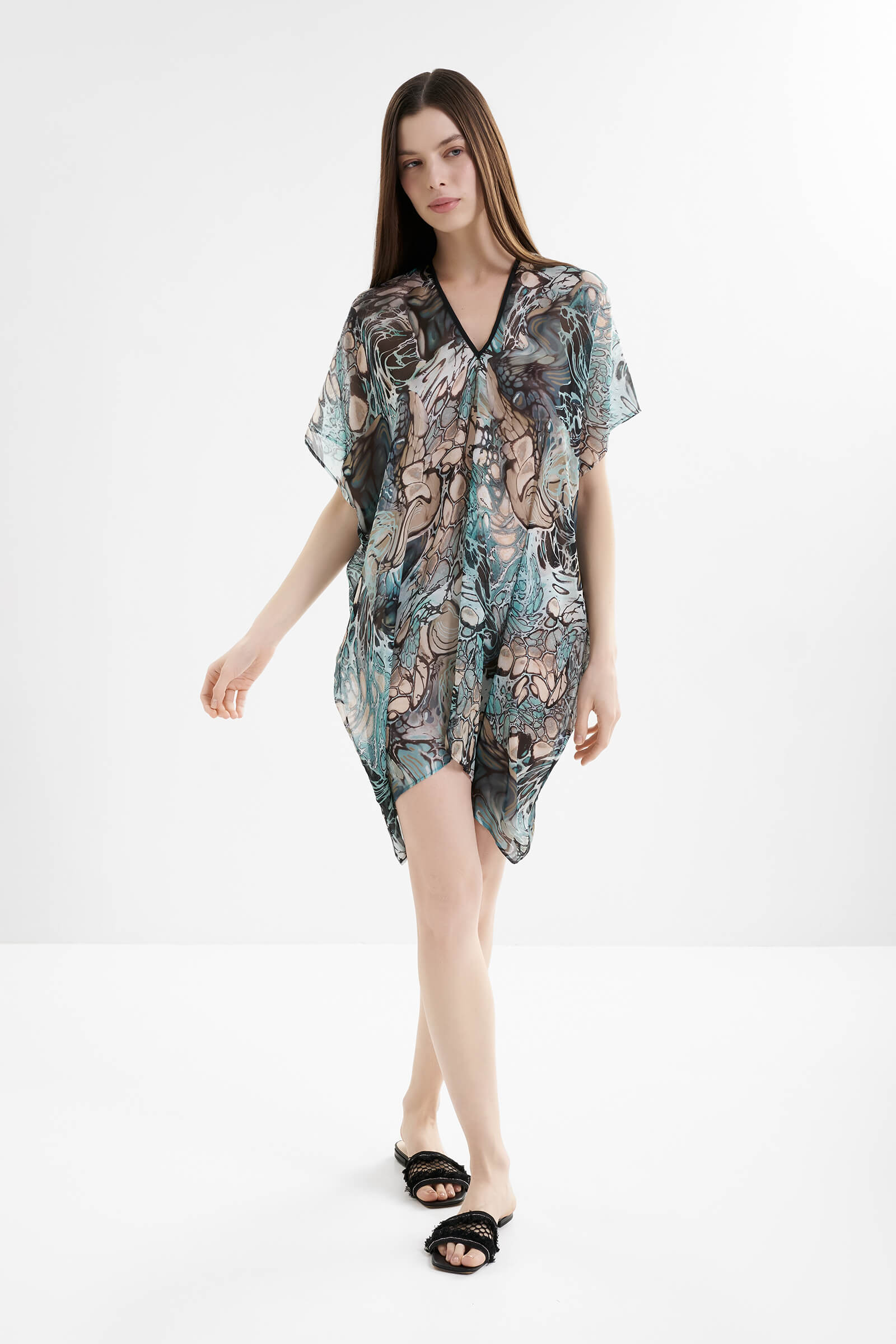 Шелковая туника Shan 