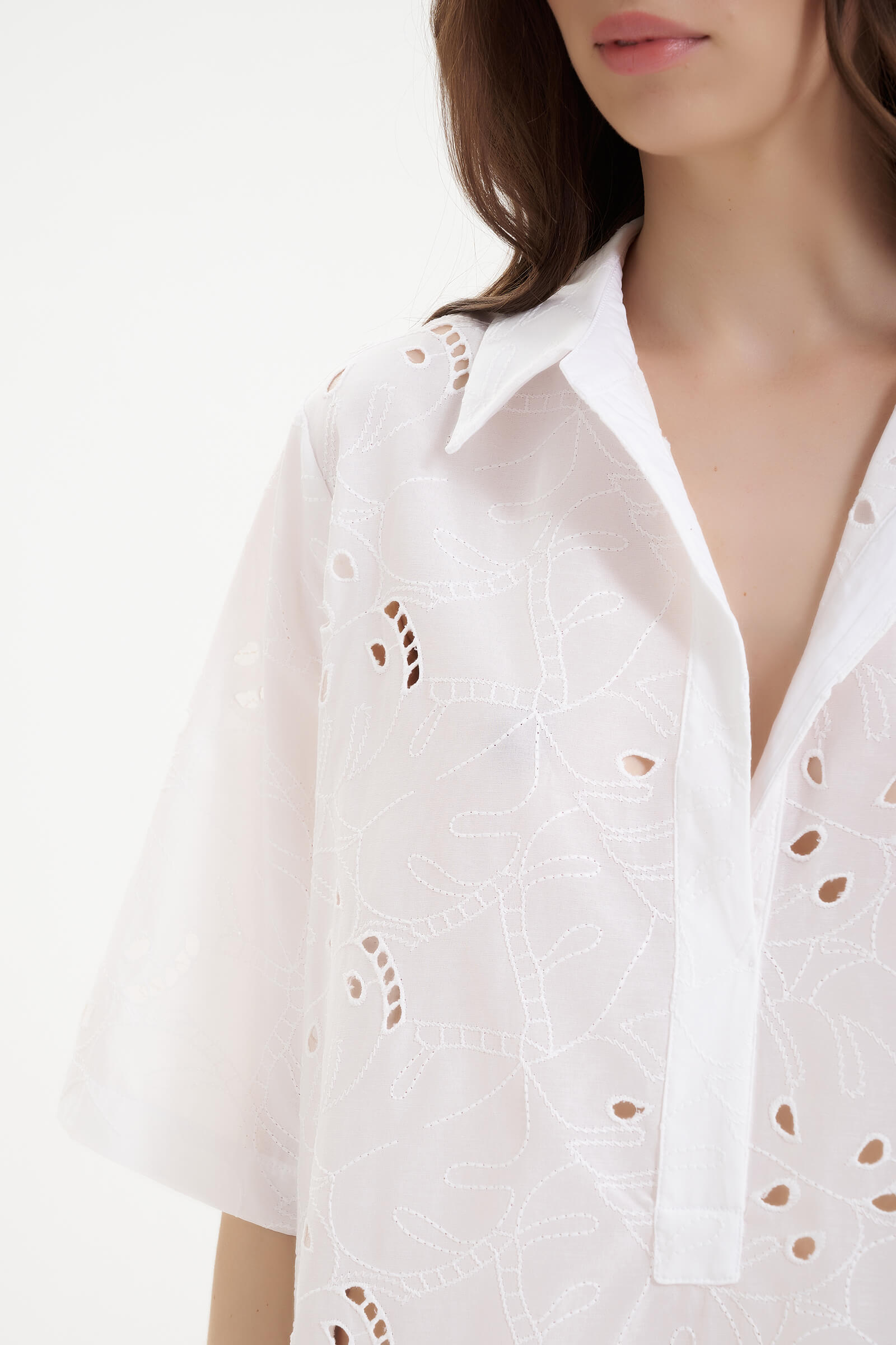 Короткое платье свободного кроя Shan 