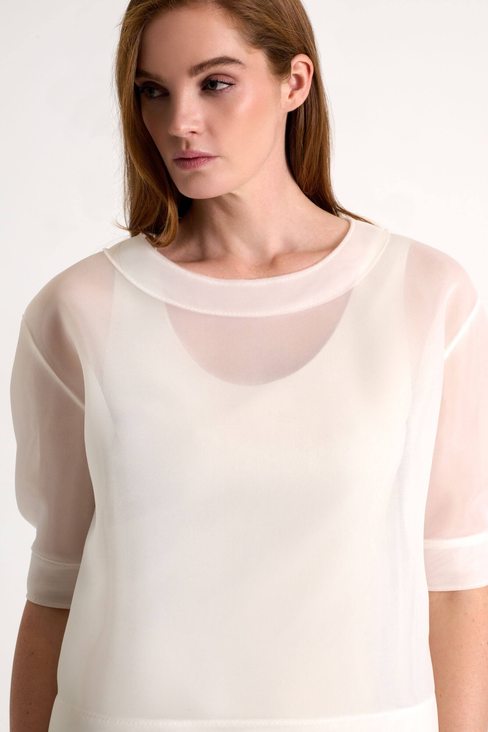 Полупрозрачная блузка Shan 