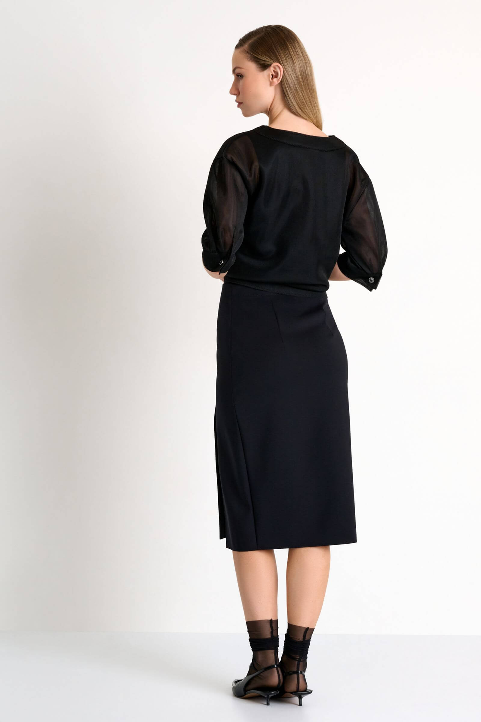 Юбка-карандаш с разрезом Shan 