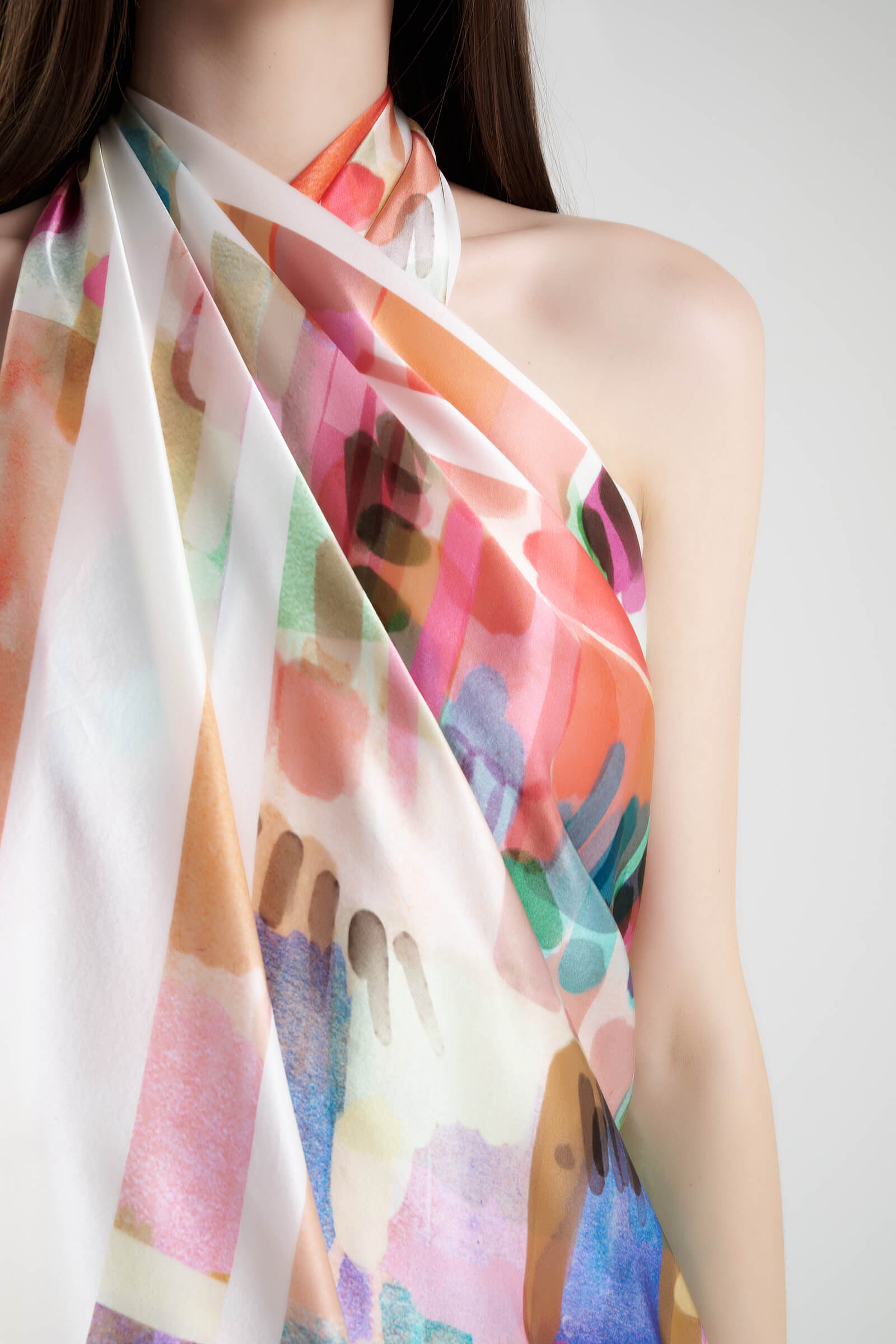 Шелковое парео Shan 