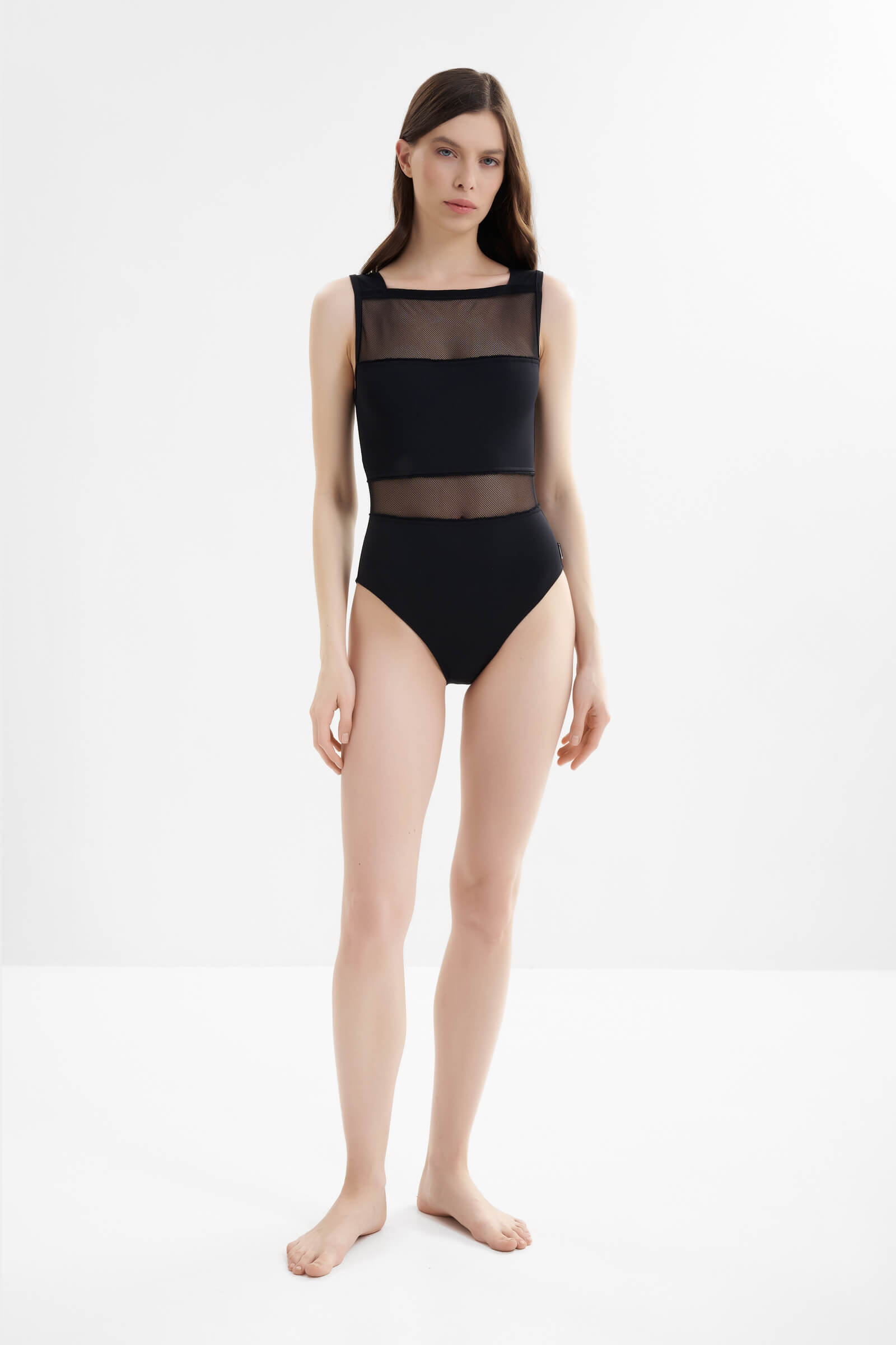 Слитный купальник с открытой спиной Shan 