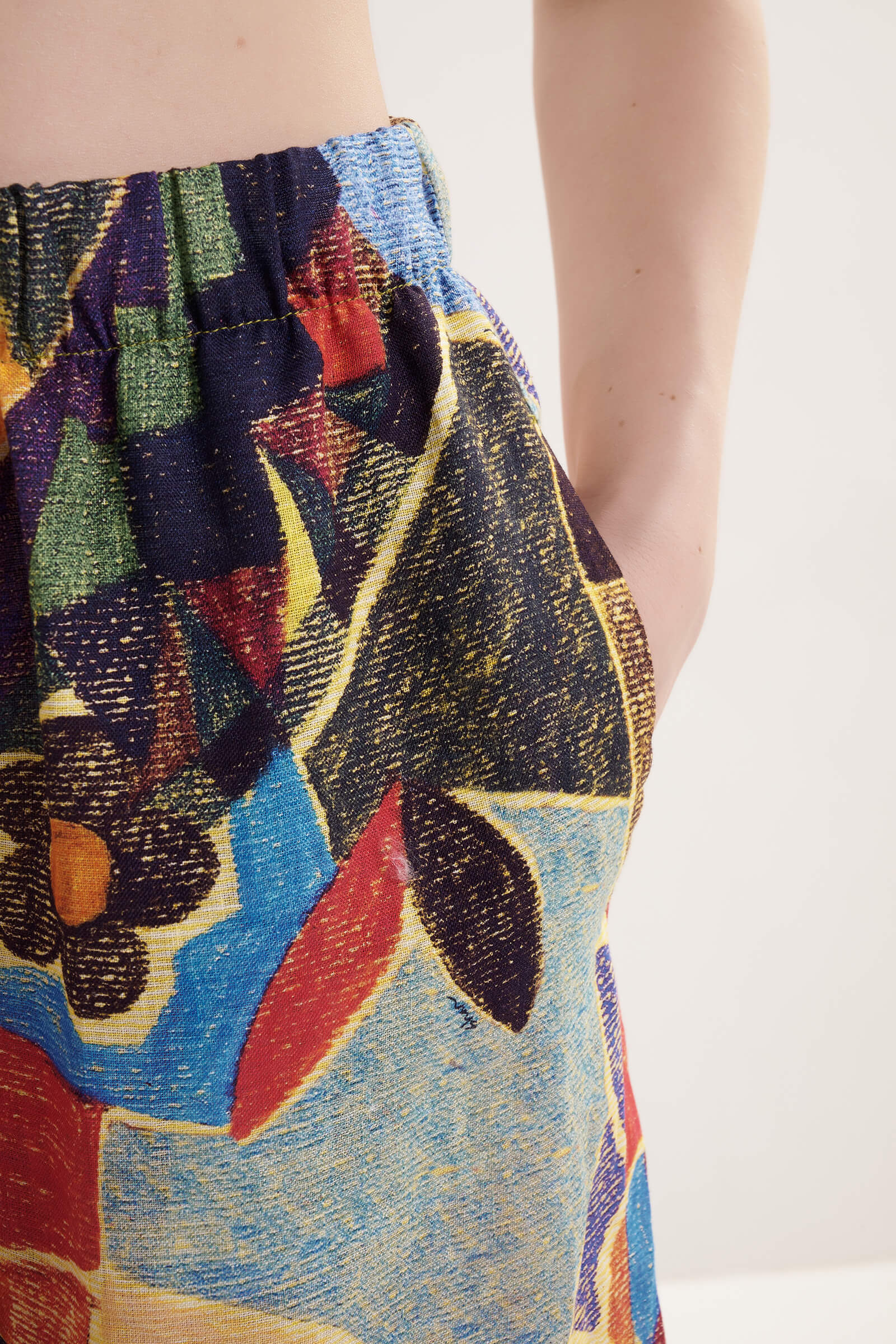 Брюки из 100% льна Shan 