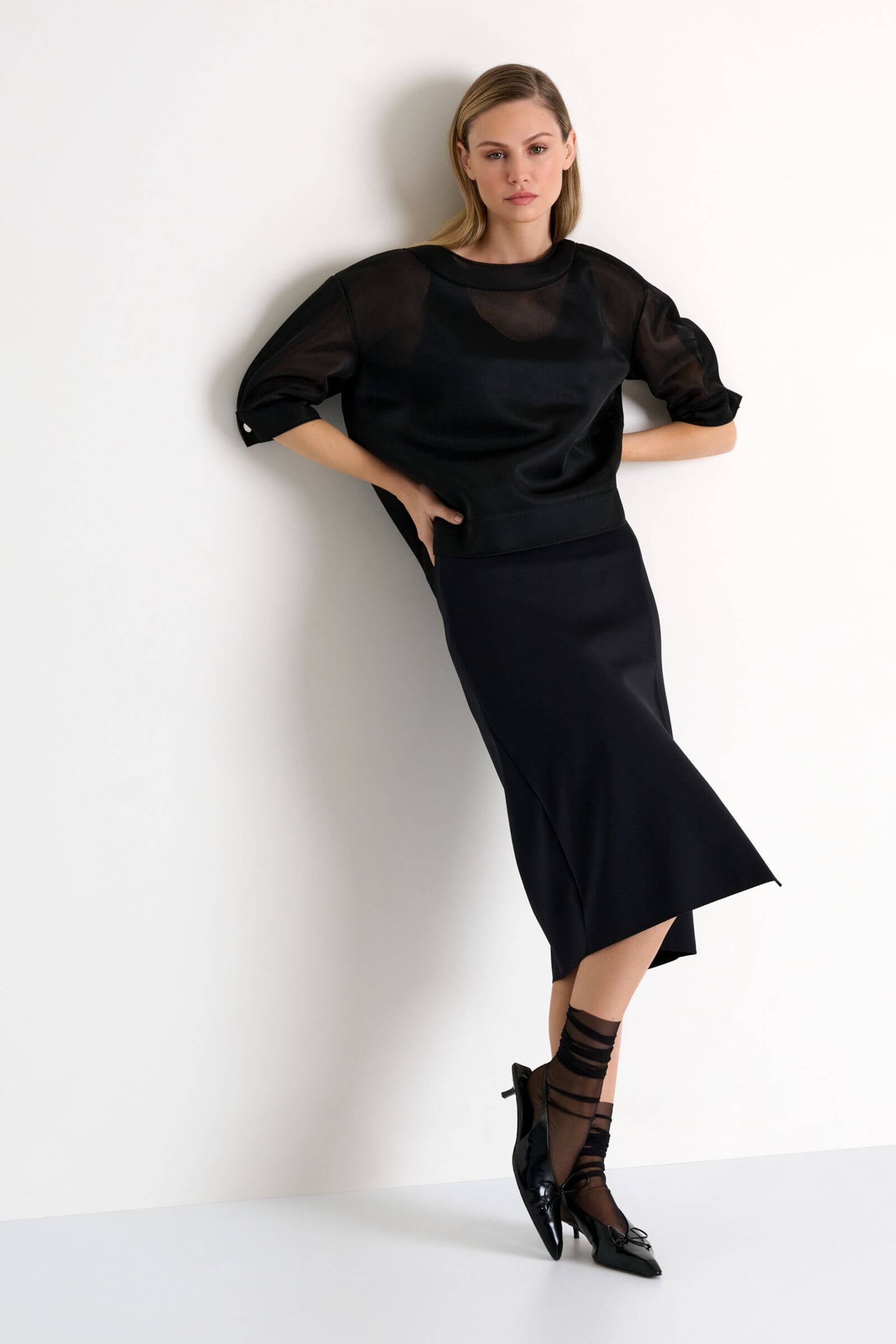 Юбка-карандаш с разрезом Shan 