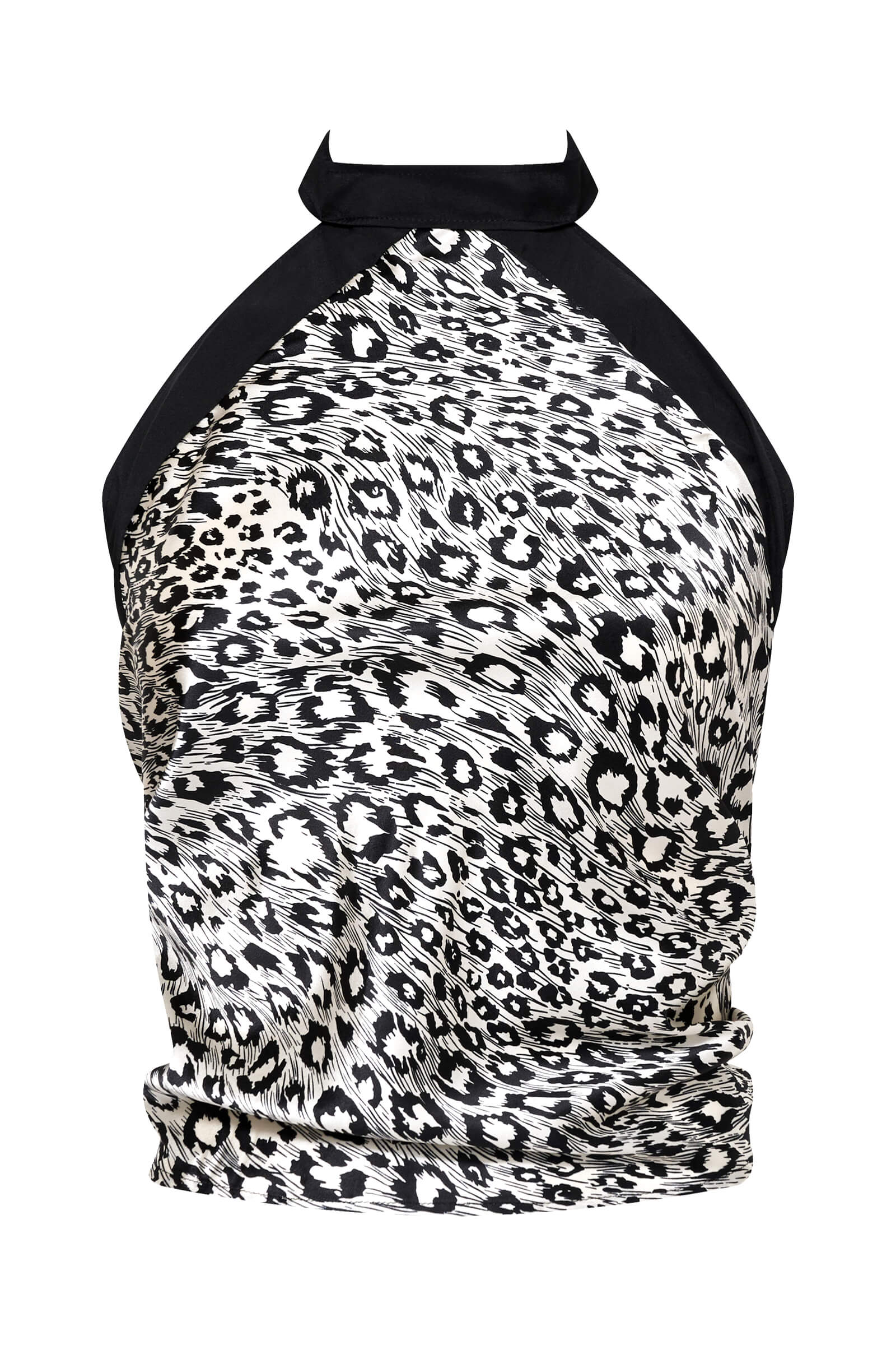 Шелковый топ на завязках Shan 