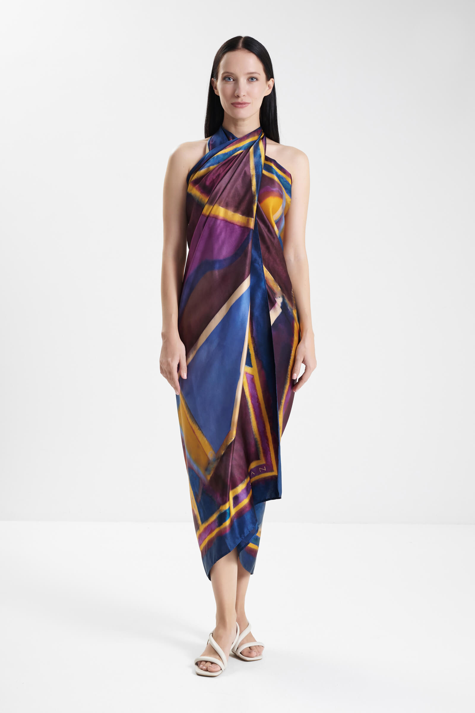 Шелковое парео Shan 