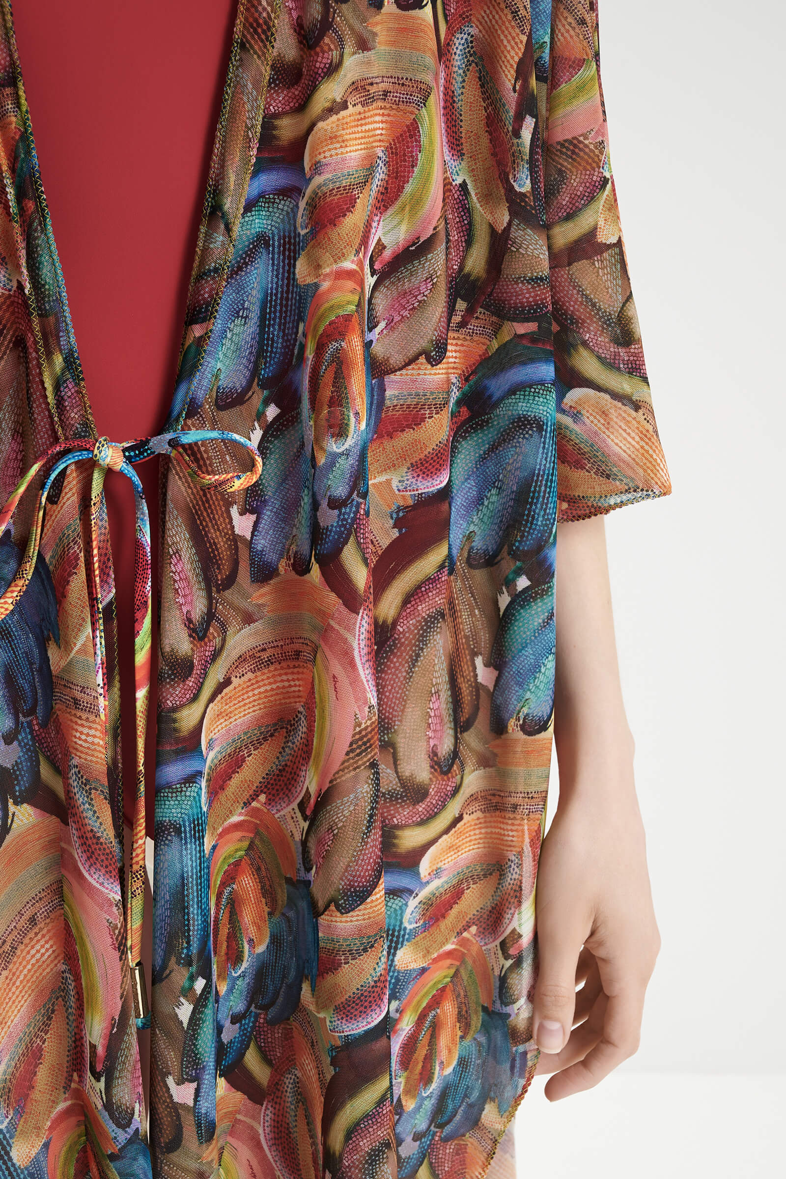 Пляжная накидка на завязках Shan 