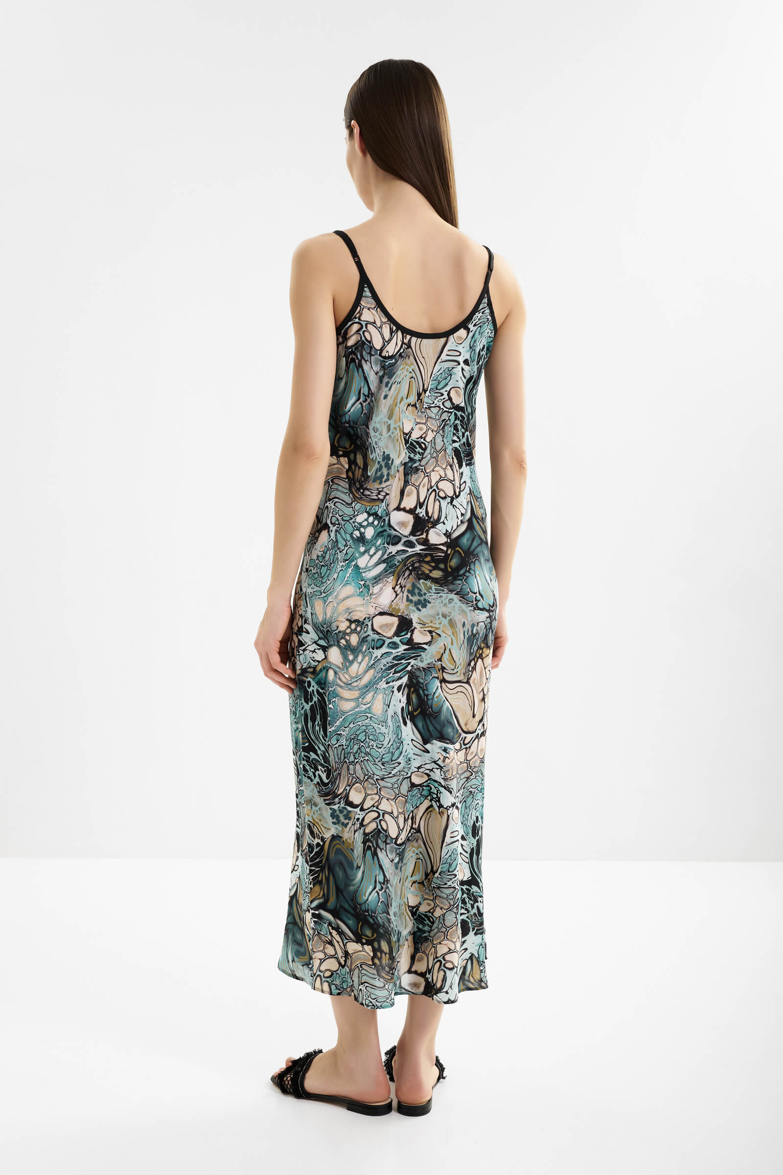 Шелковое платье Shan 