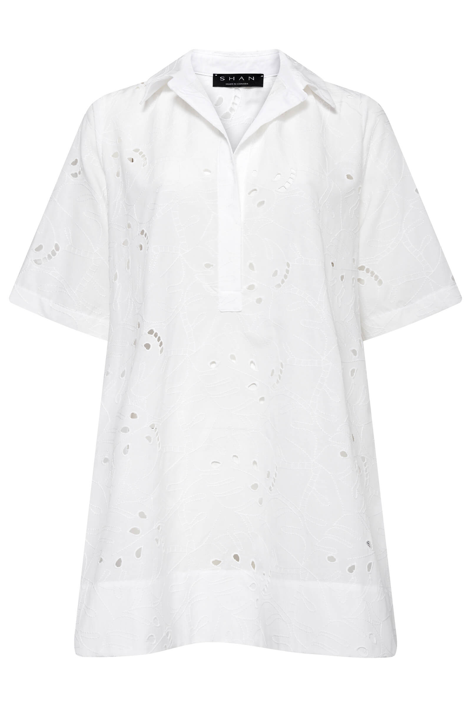 Короткое платье свободного кроя Shan 