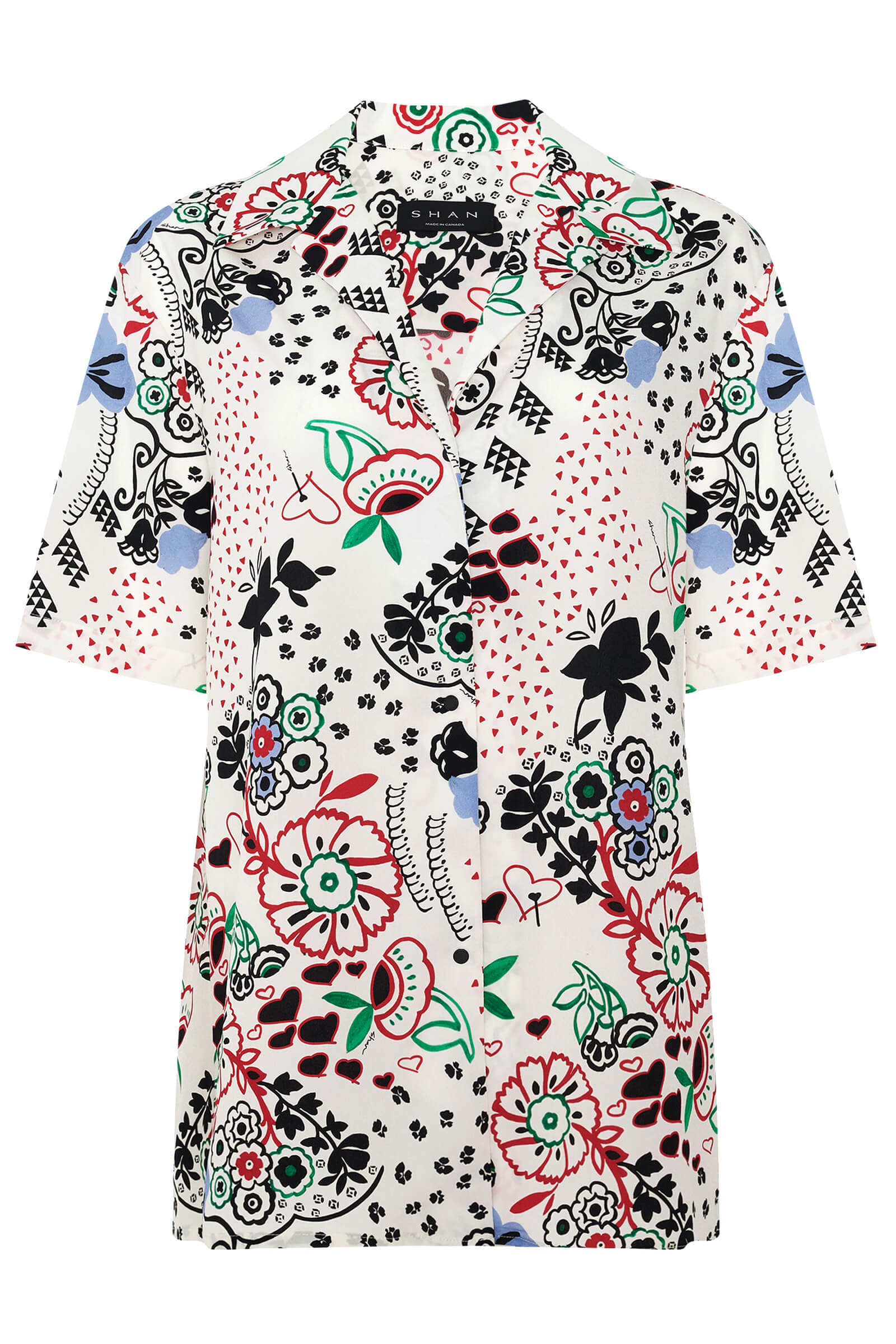 Легкая рубашка с рукавом до локтя Shan 