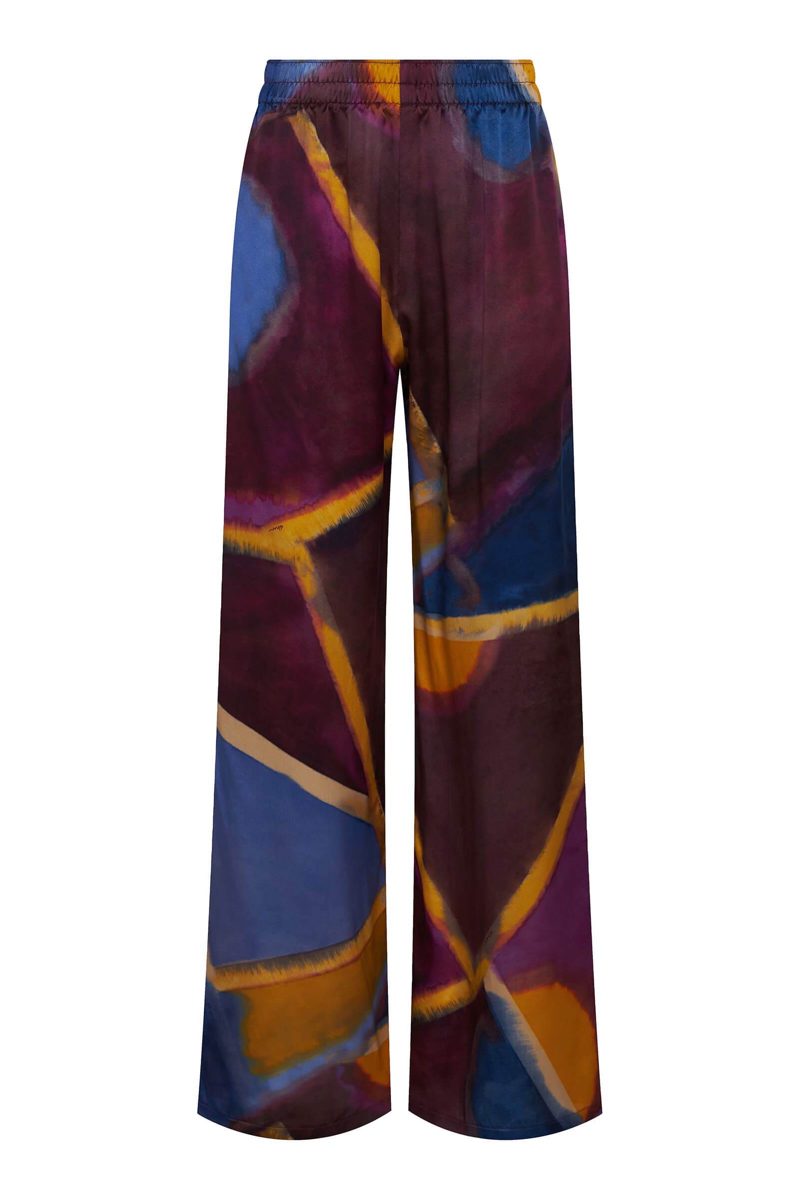 Брюки из 100% шелка Shan 