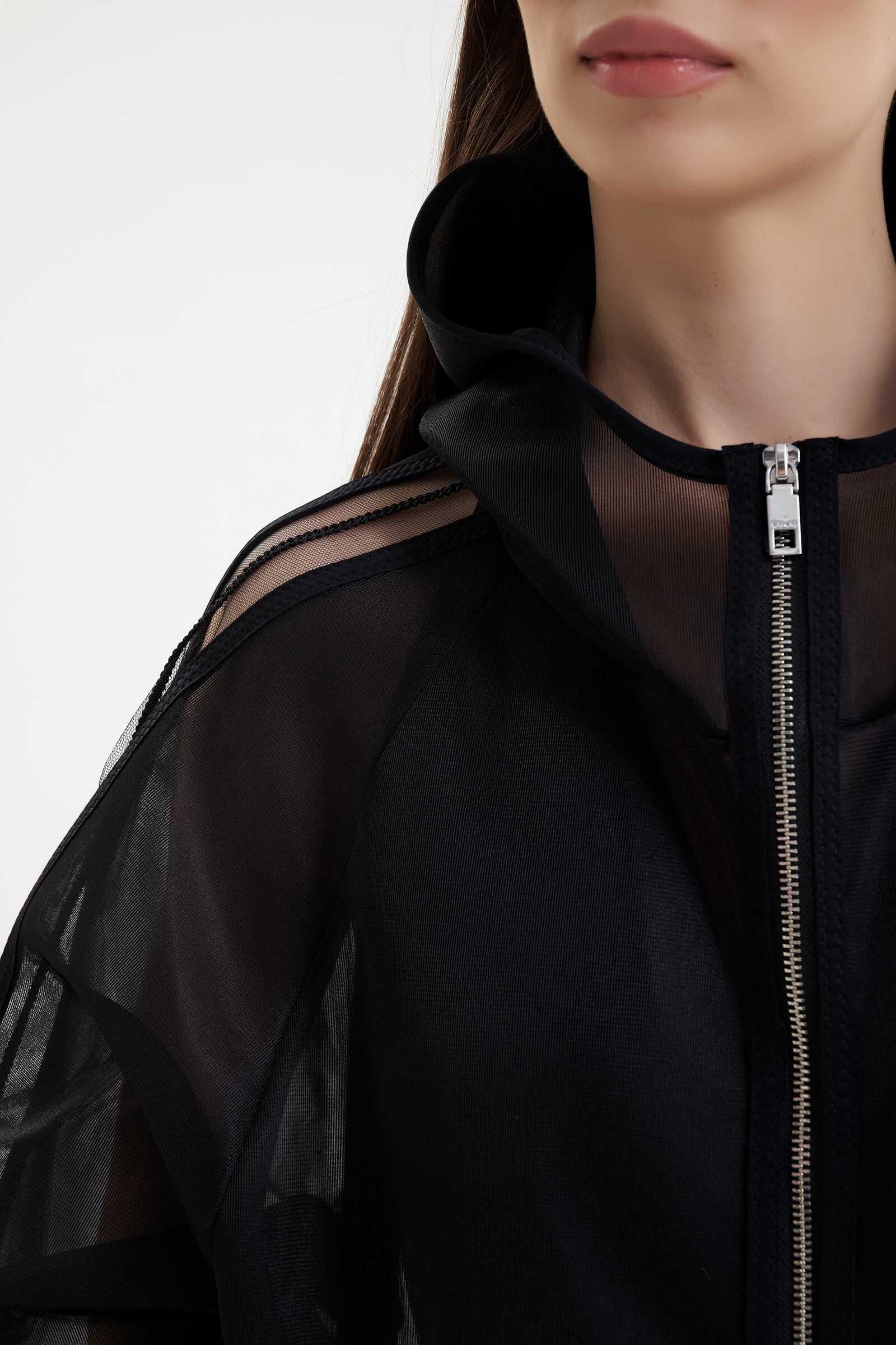 Укороченная куртка с капюшоном Shan 