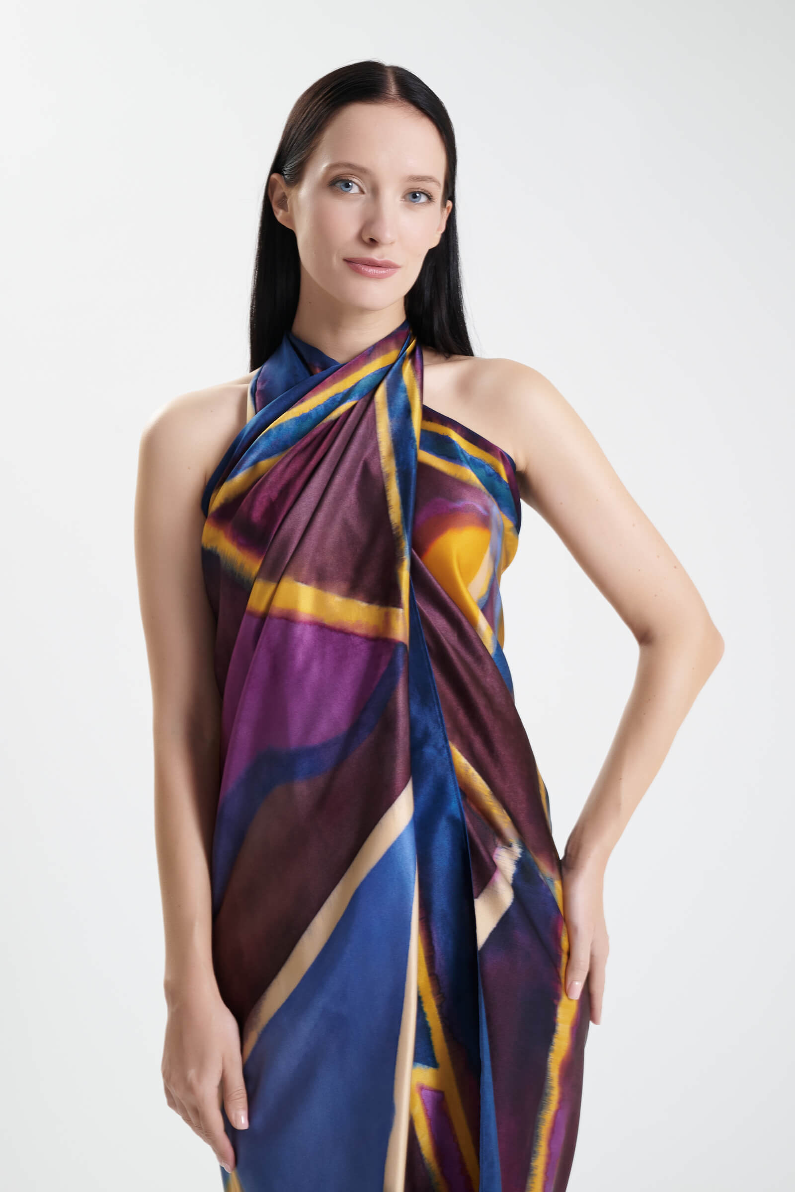 Шелковое парео Shan 