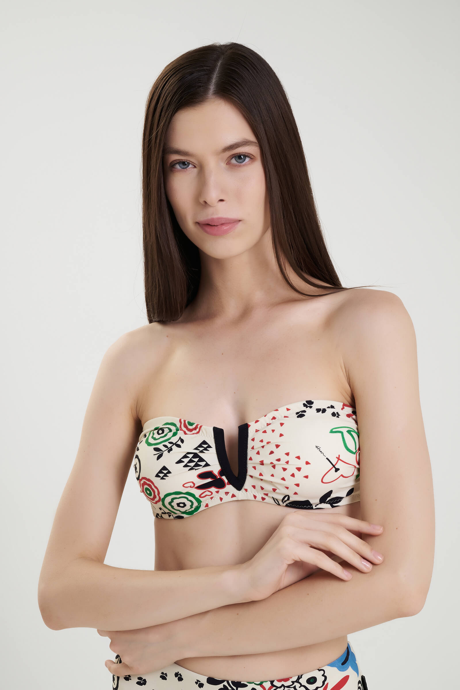 Лиф бандо со съемной монобретелью Shan 