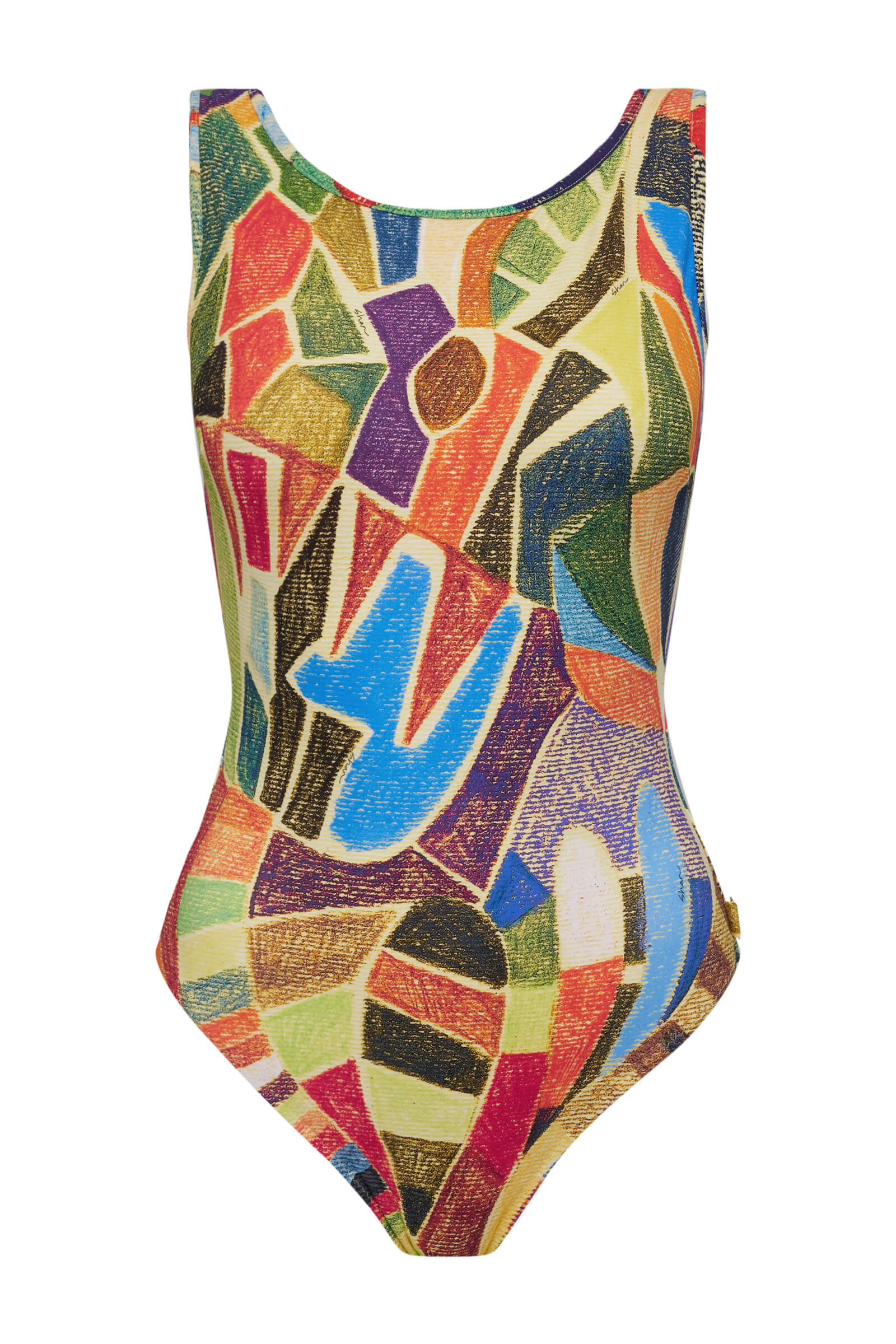 Слитный купальник на косточках Shan 