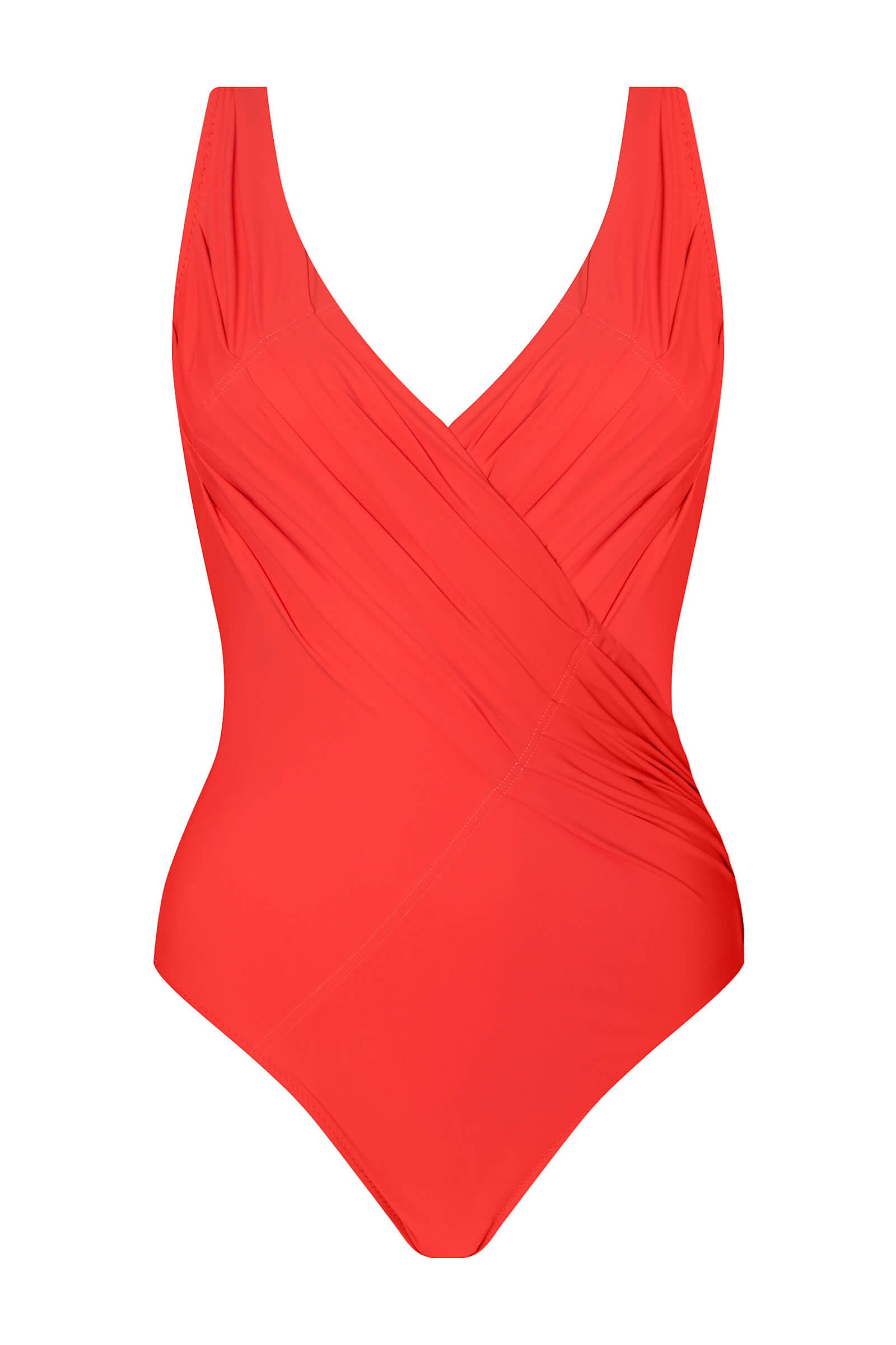 Слитный купальник с драпировками Shan 