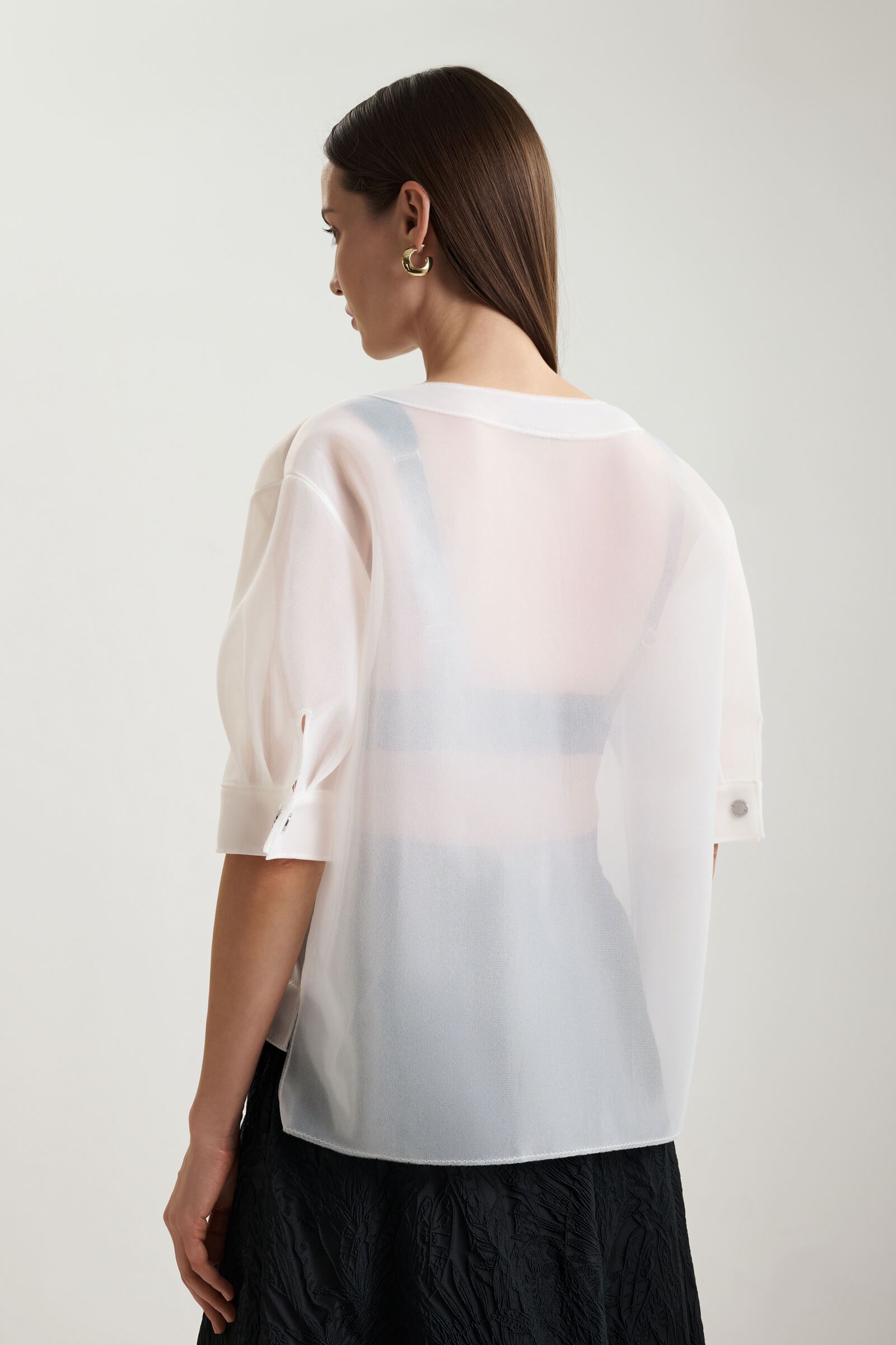 Полупрозрачная блузка Shan 