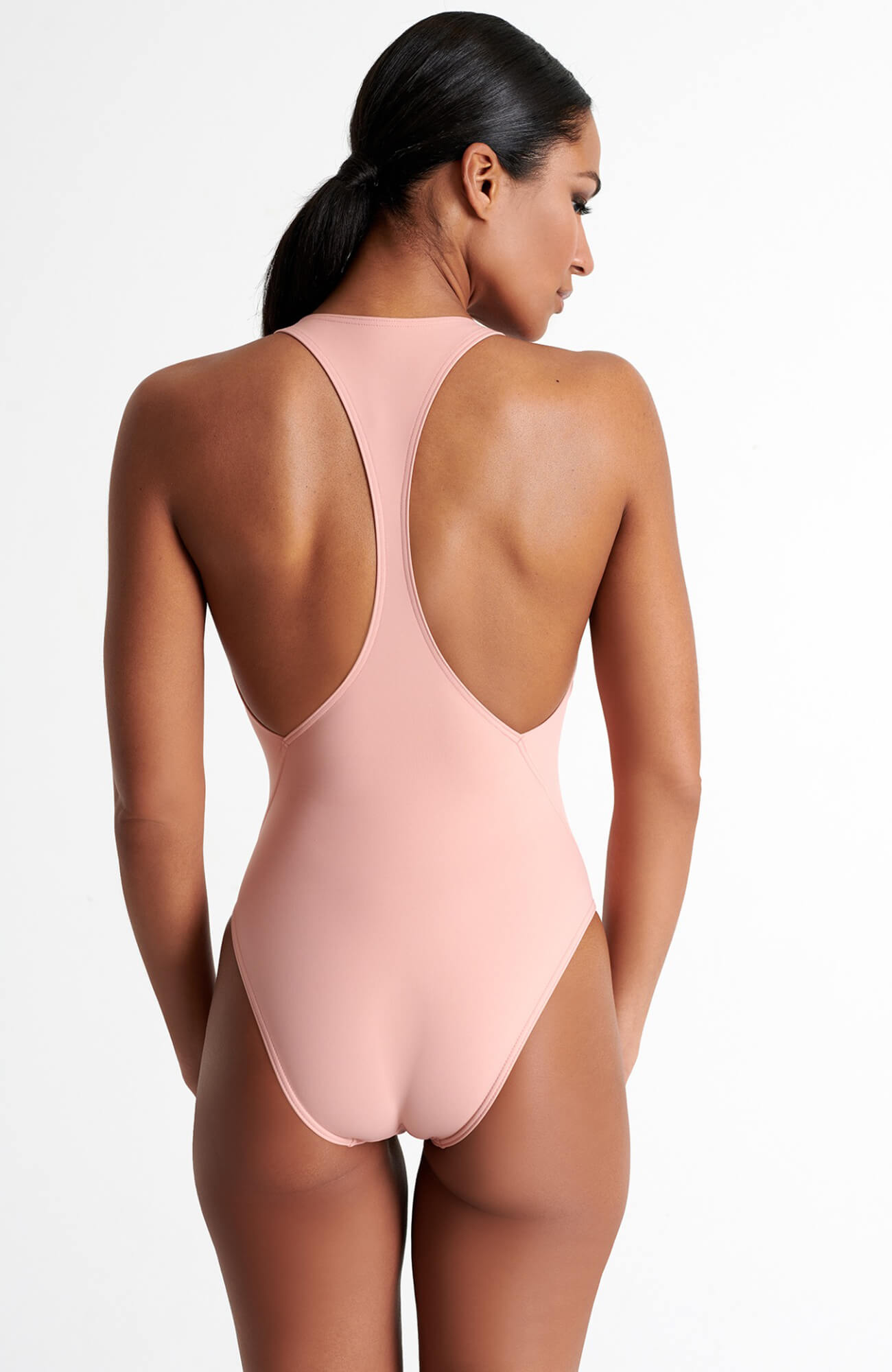 Слитный купальник со спинкой-рейсербэк Shan 