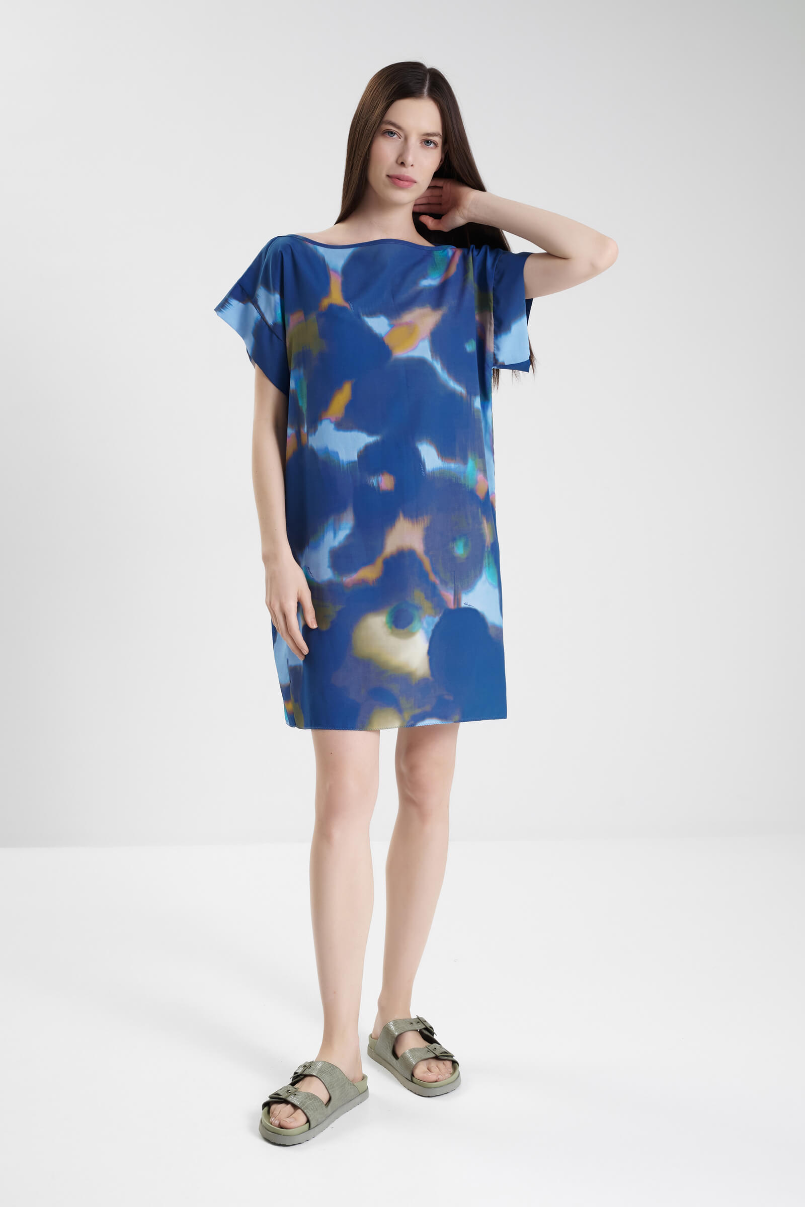 Платье с вырезом-лодочкой Shan 