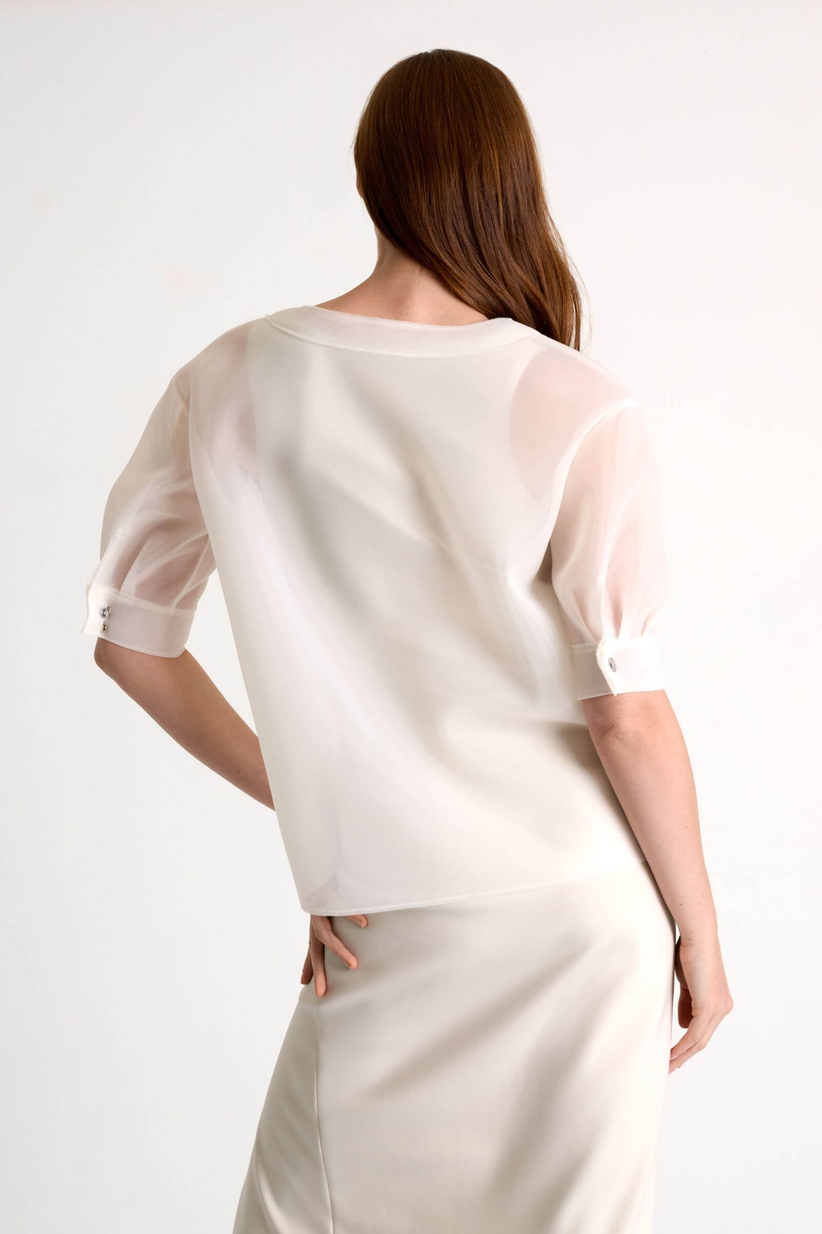 Полупрозрачная блузка Shan 