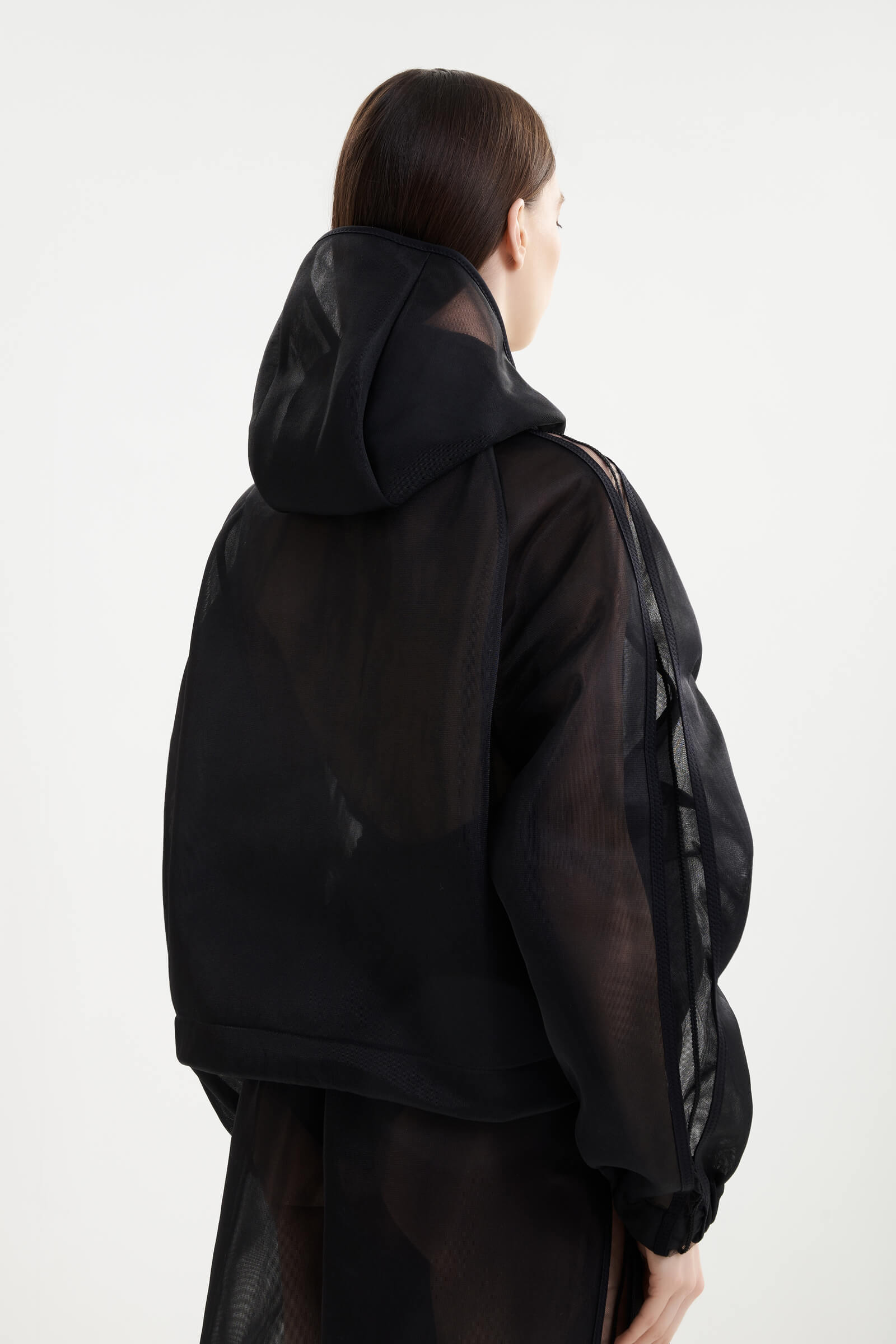 Укороченная куртка с капюшоном Shan 