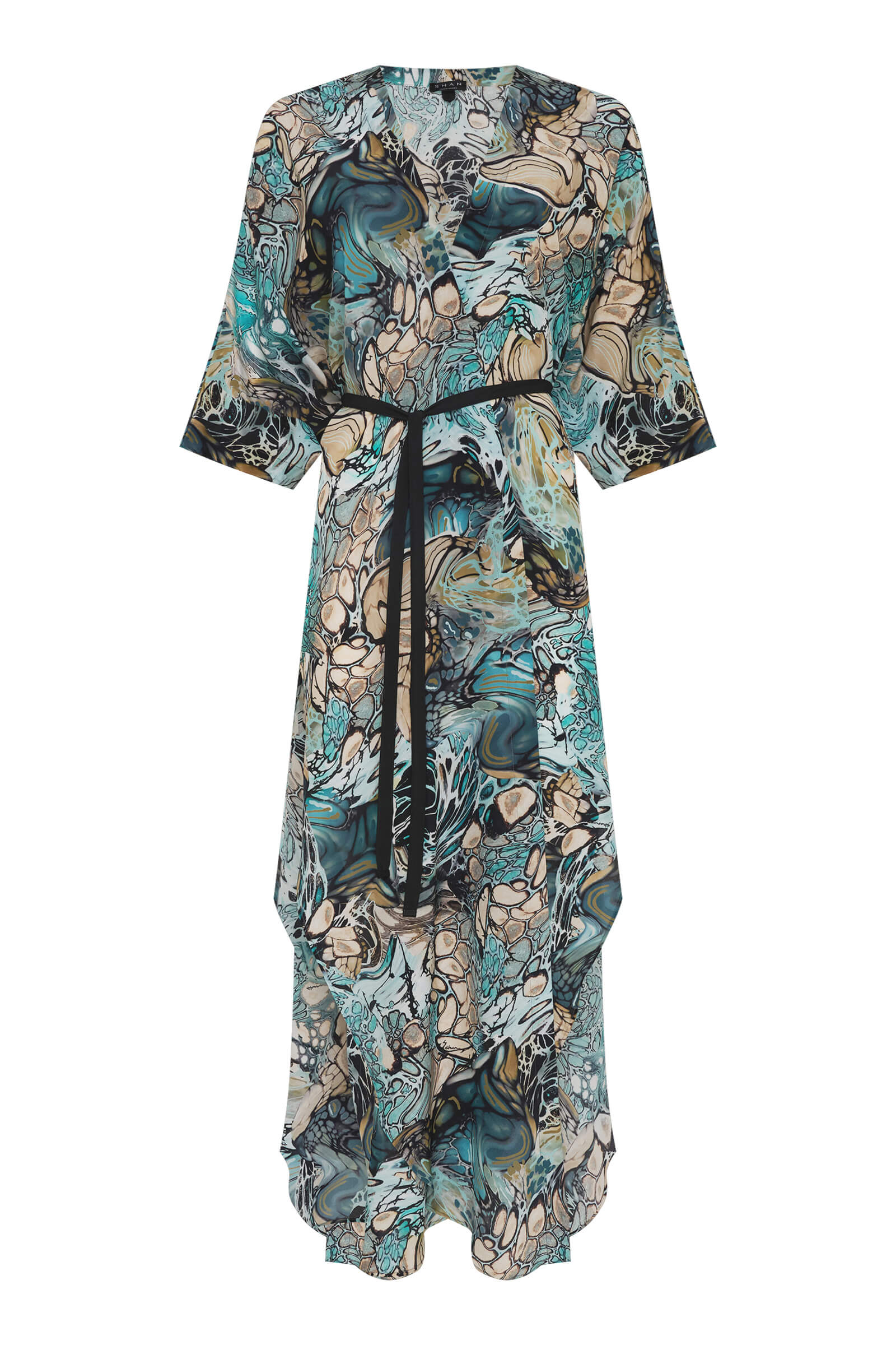 Пляжный халат с высокими разрезами Shan 