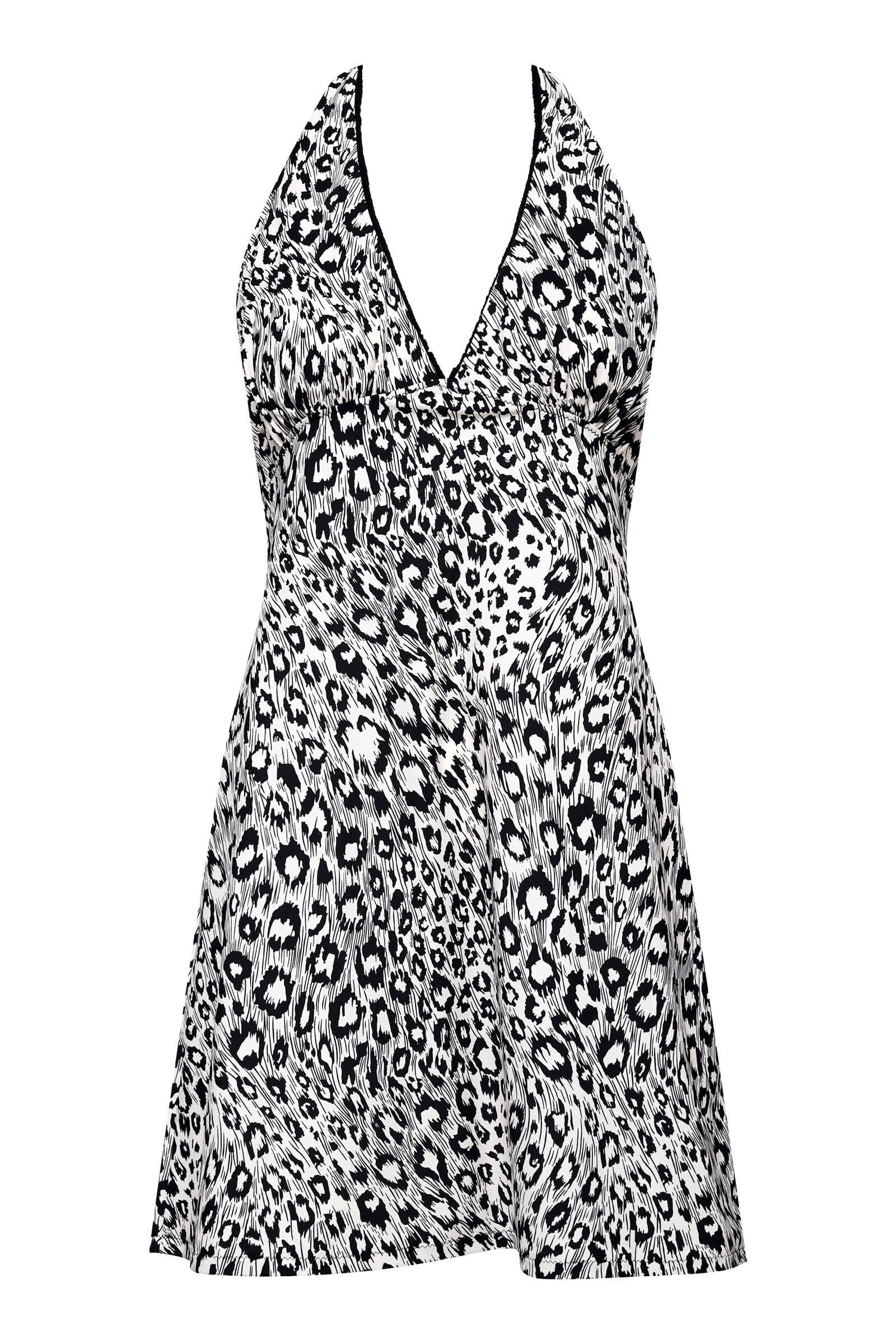 Платье с открытой спиной и завязками на шее Shan 