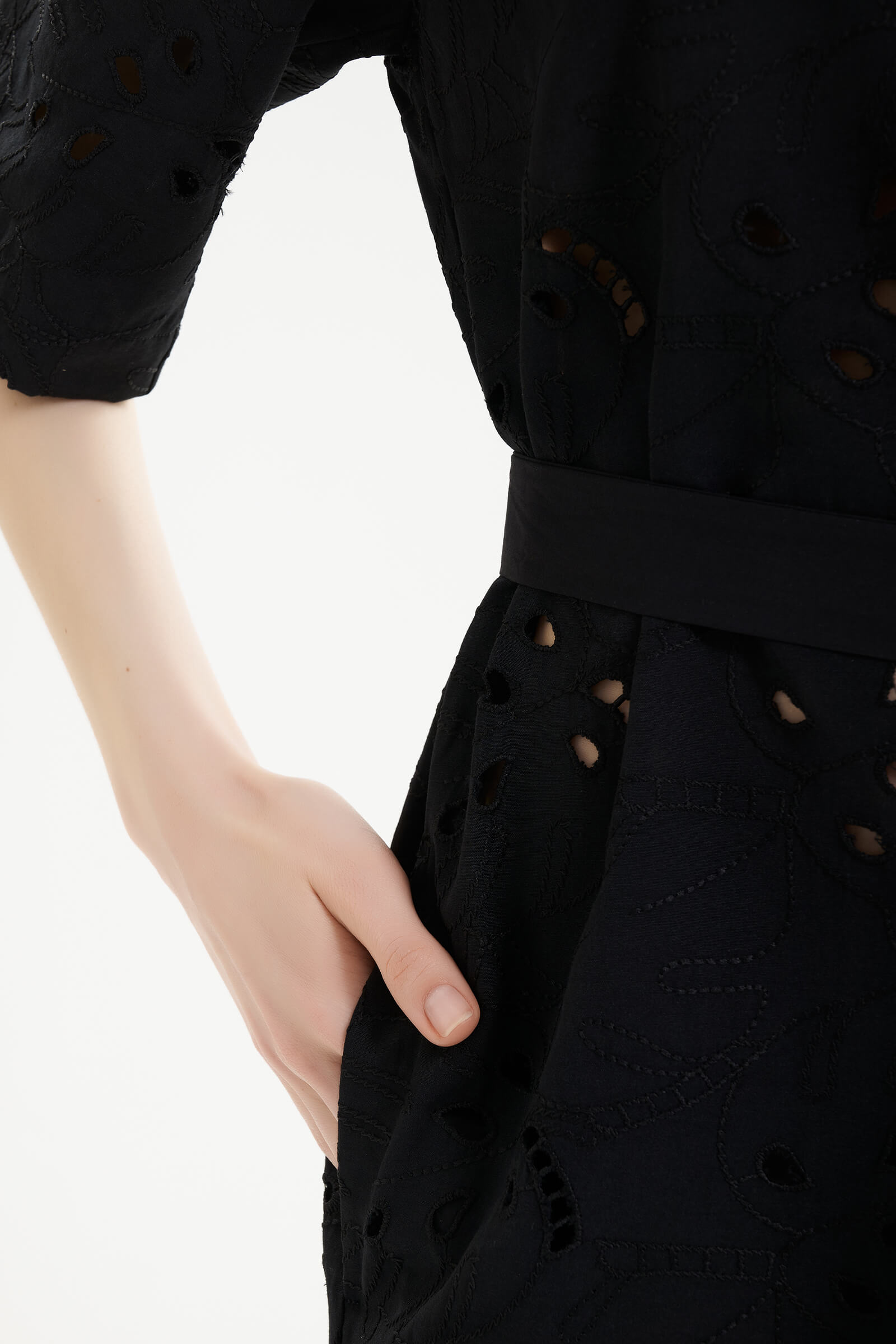 Платье-рубашка с добавлением хлопка Shan 