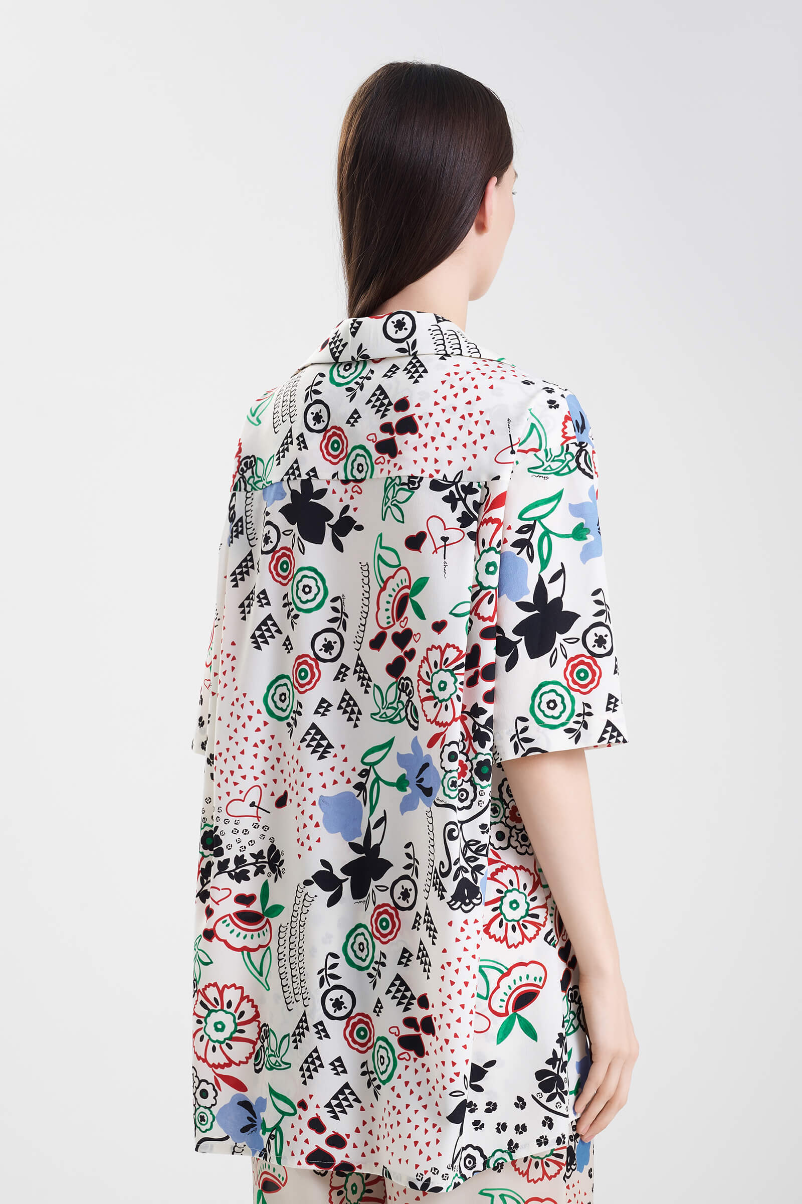 Легкая рубашка с рукавом до локтя Shan 