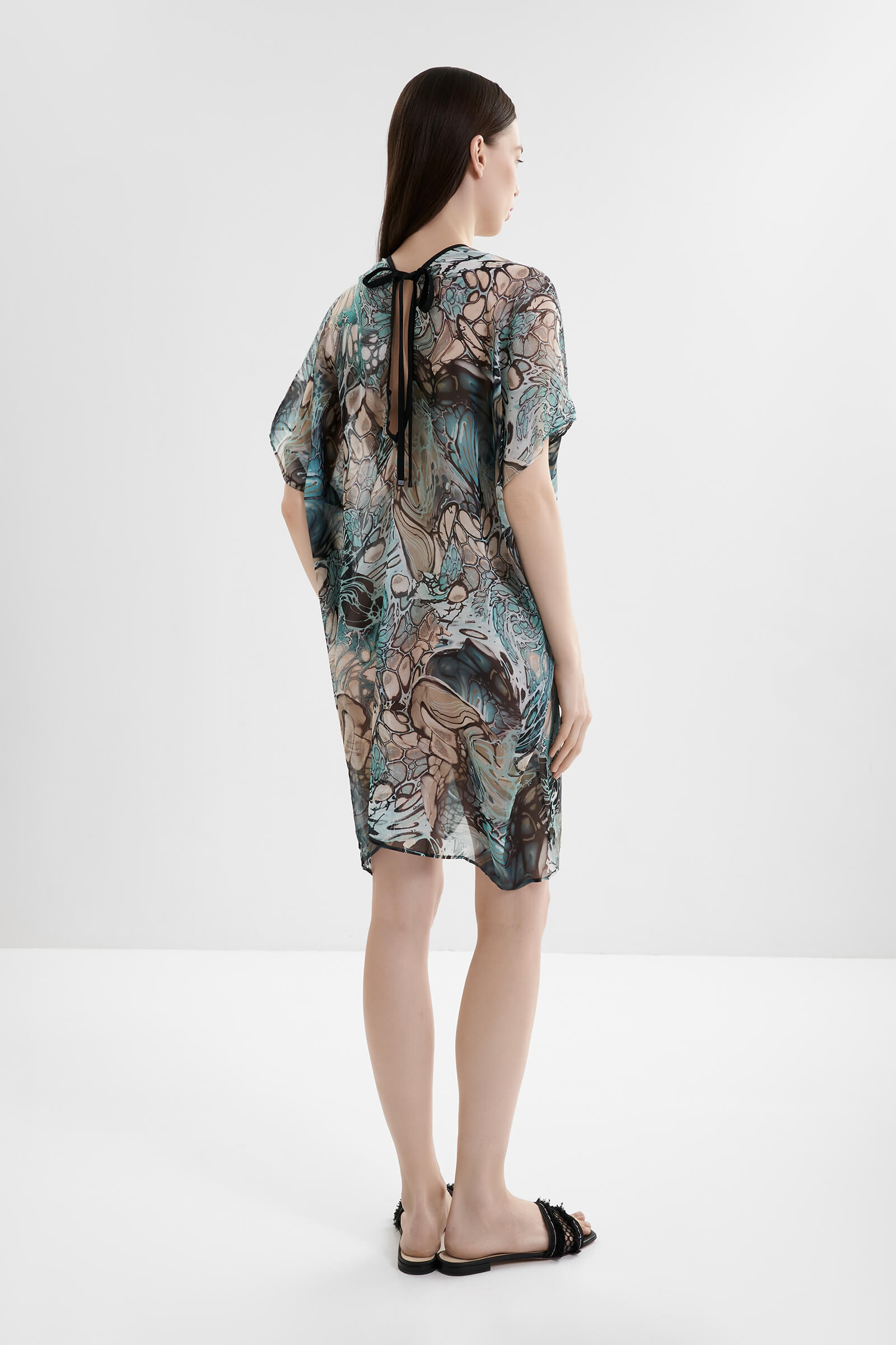 Шелковая туника Shan 