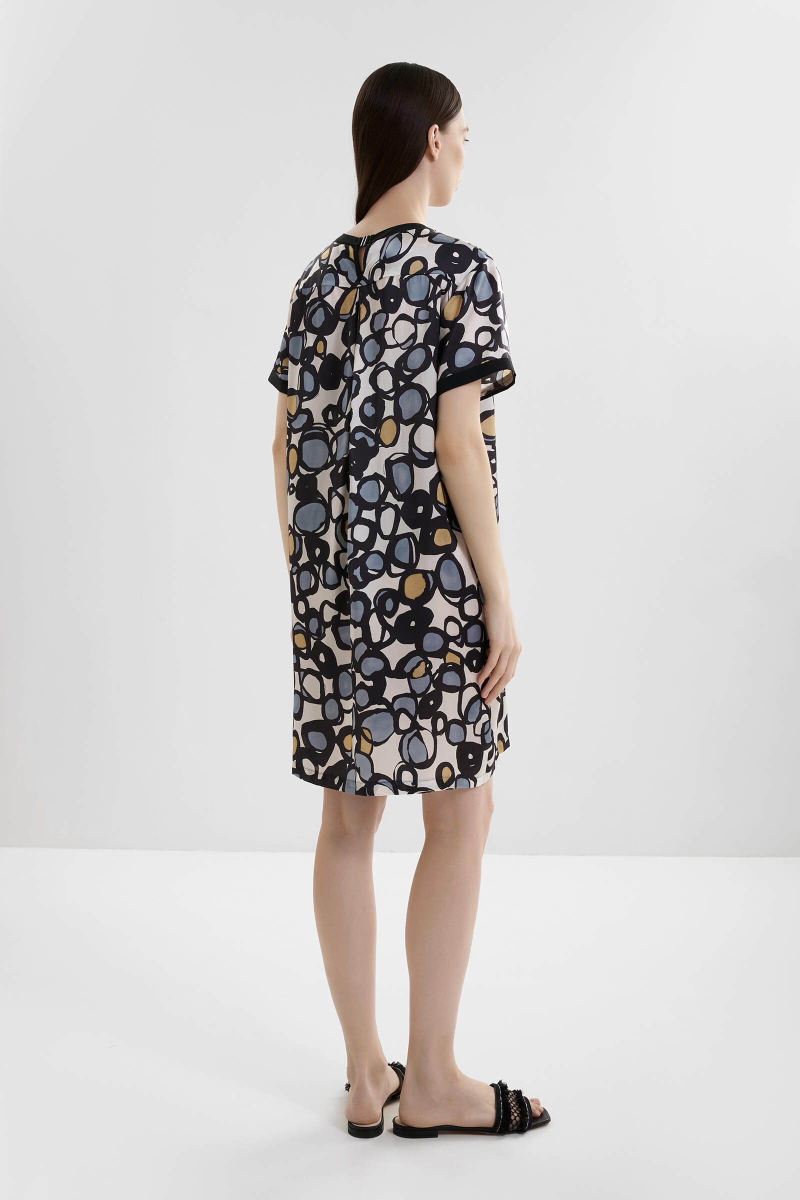 Шелковое платье Shan 