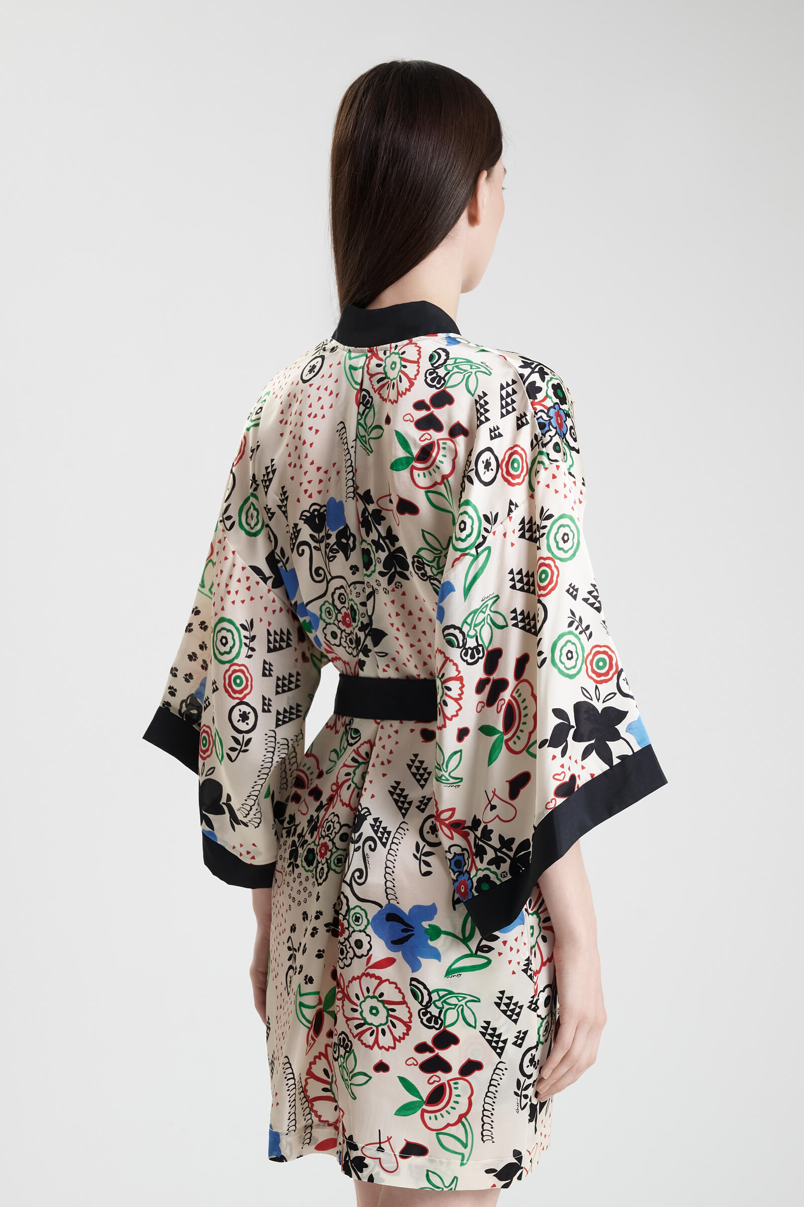 Пляжный халат из 100% шелка Shan 