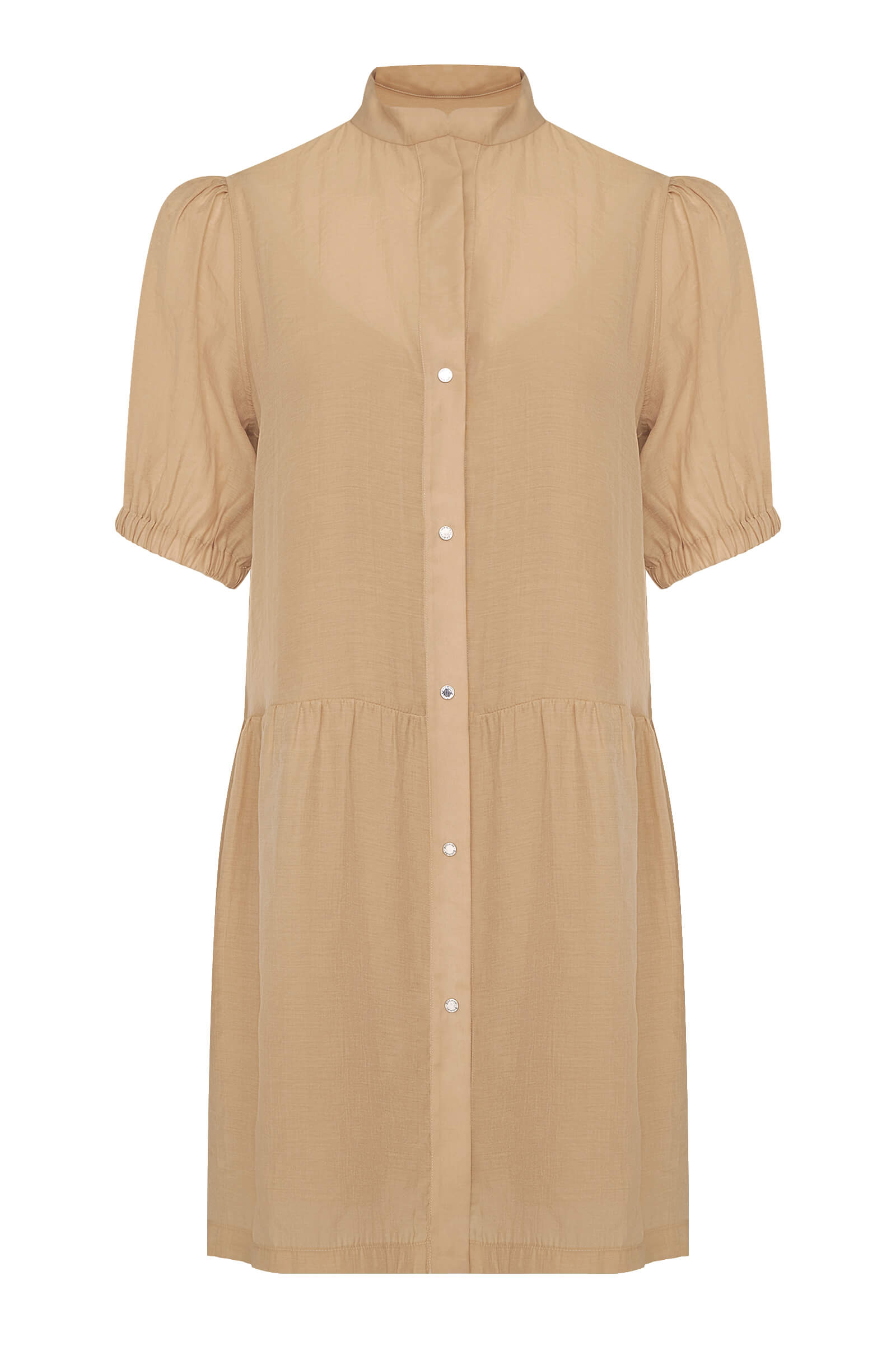 Платье-рубашка с воротником-стойкой Shan 