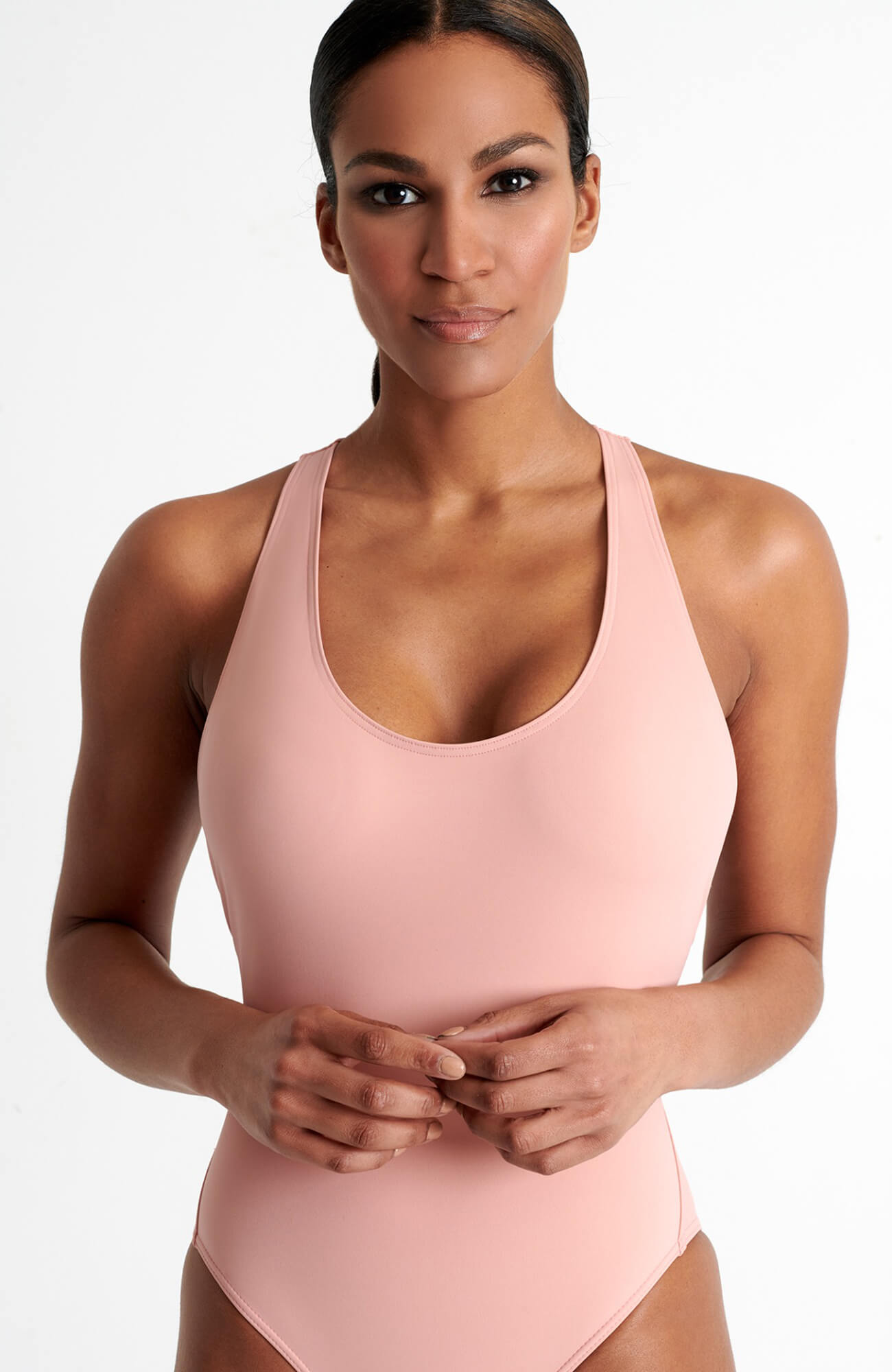 Слитный купальник со спинкой-рейсербэк Shan 