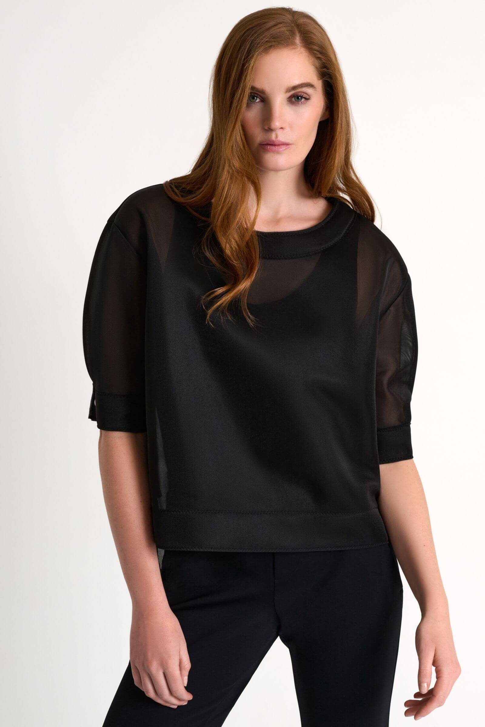 Полупрозрачная блузка Shan 