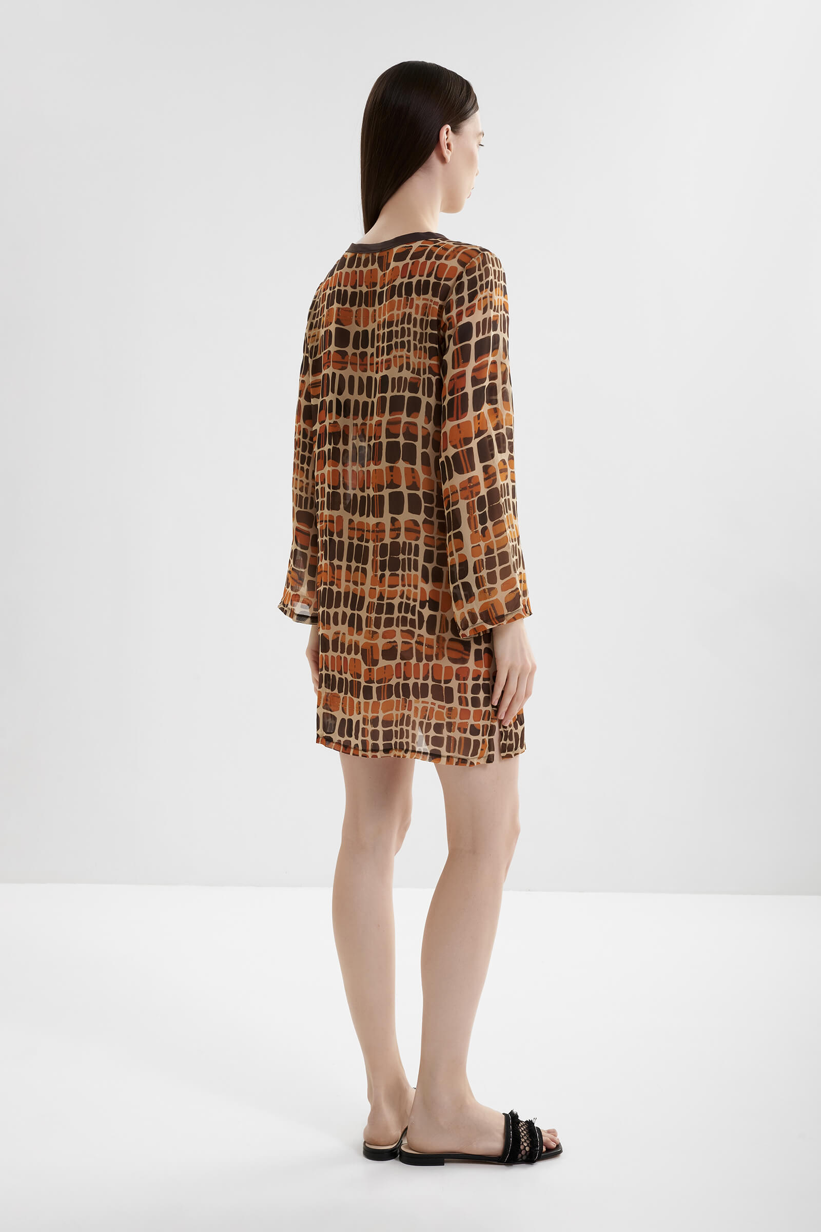 Шелковая туника Shan 